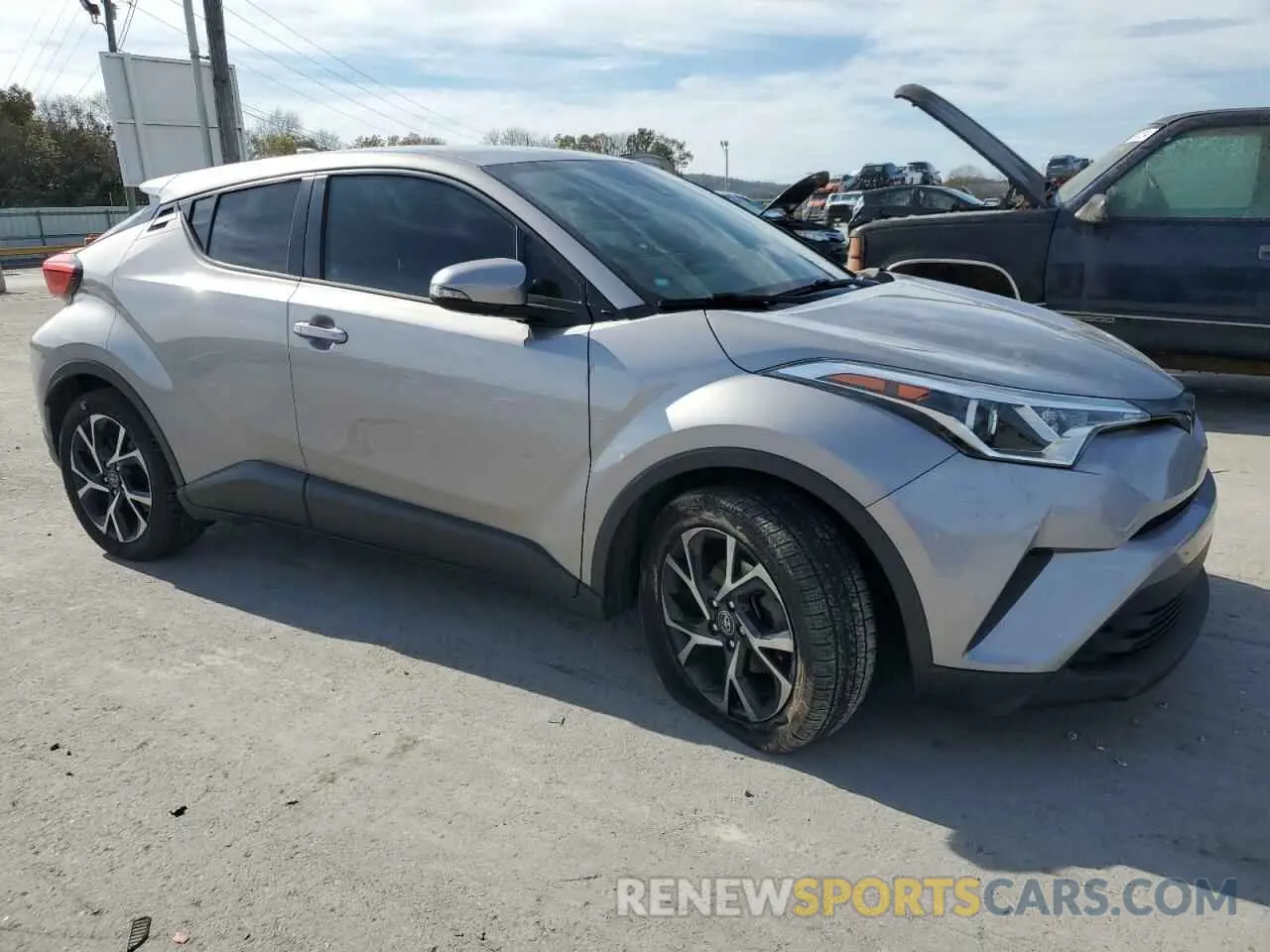4 fotografías del automóvil dañado NMTKHMBX4KR101480 TOYOTA C-HR 2019