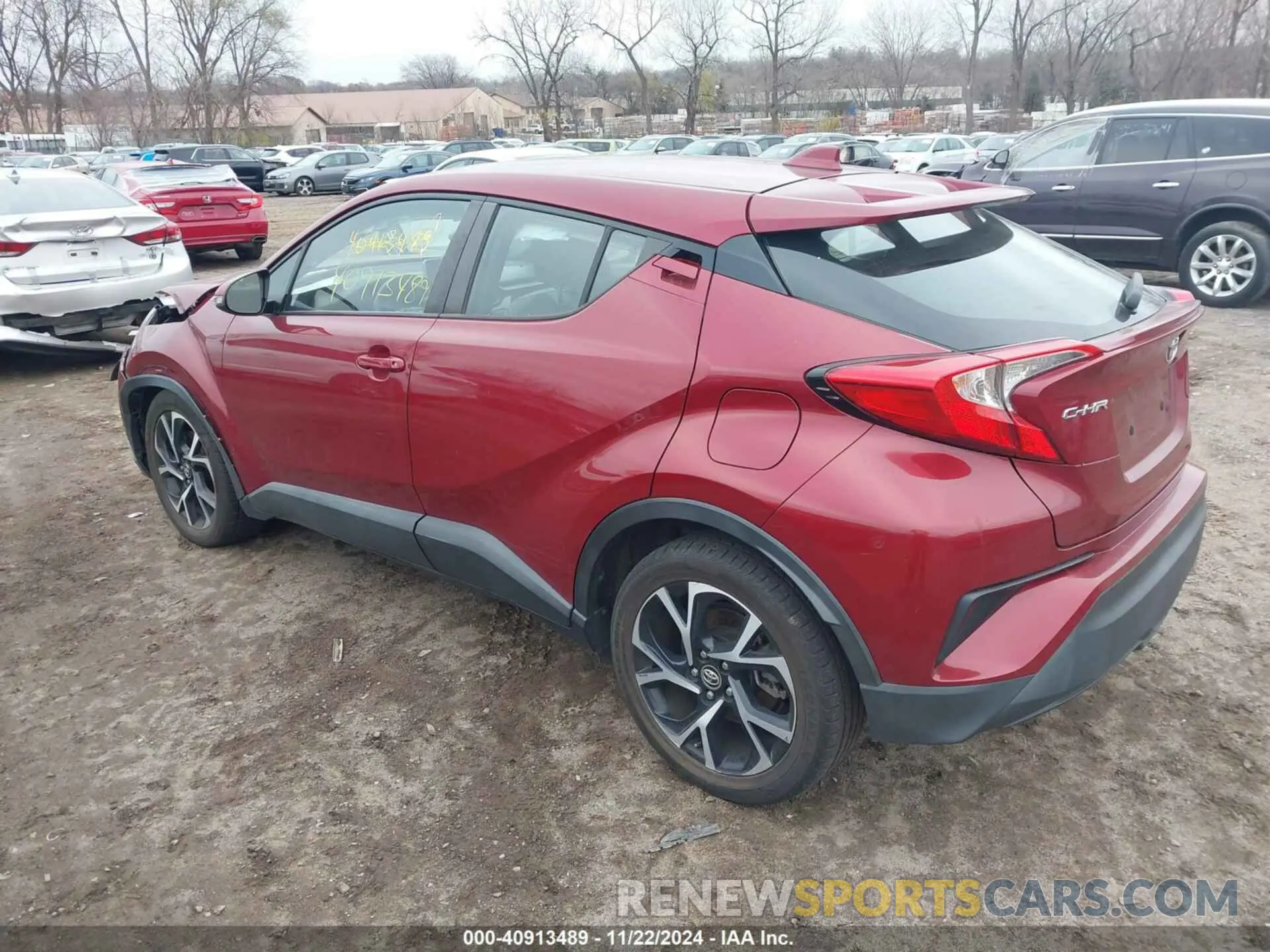 3 fotografías del automóvil dañado NMTKHMBX5KR076072 TOYOTA C-HR 2019
