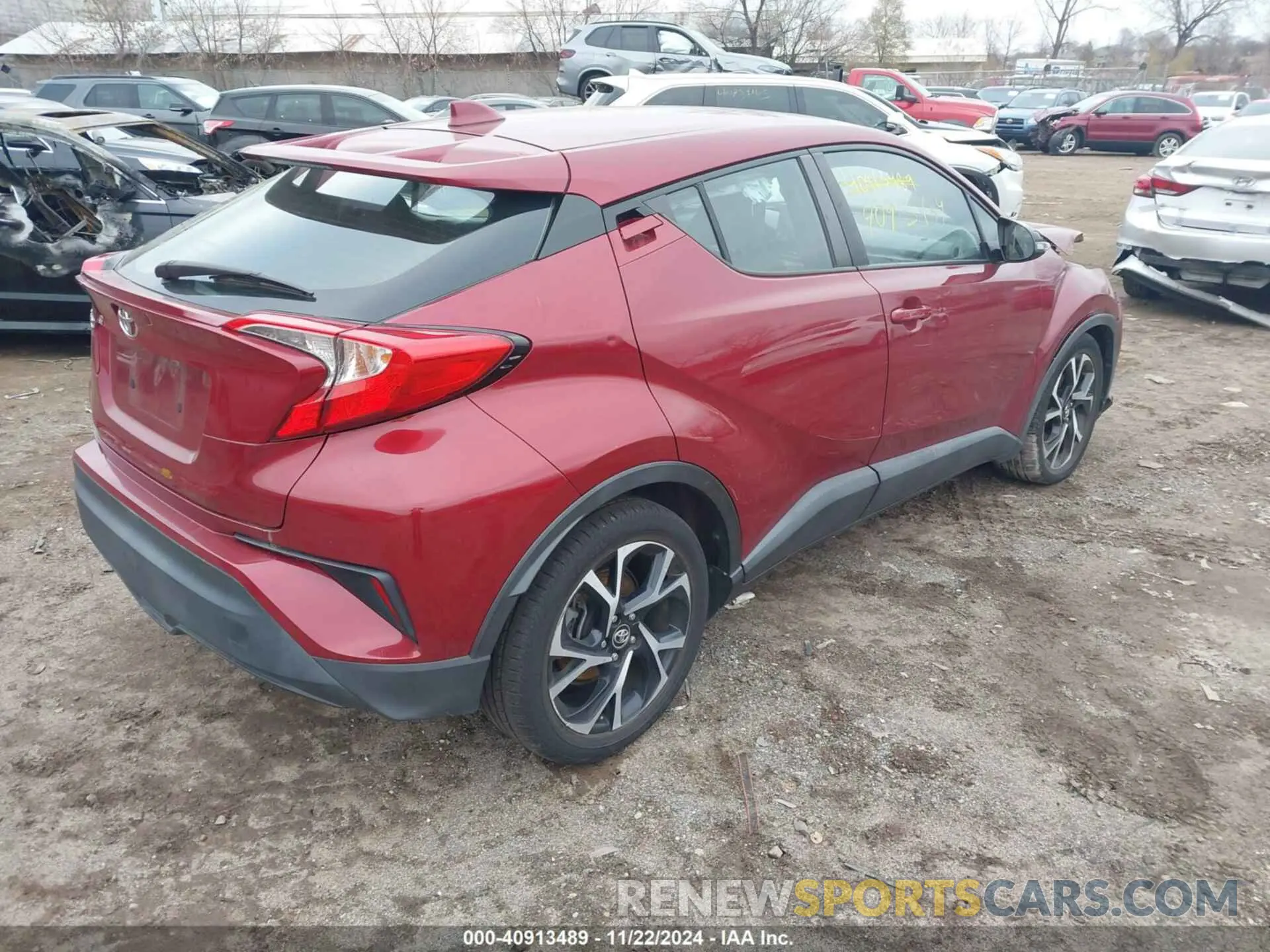 4 fotografías del automóvil dañado NMTKHMBX5KR076072 TOYOTA C-HR 2019