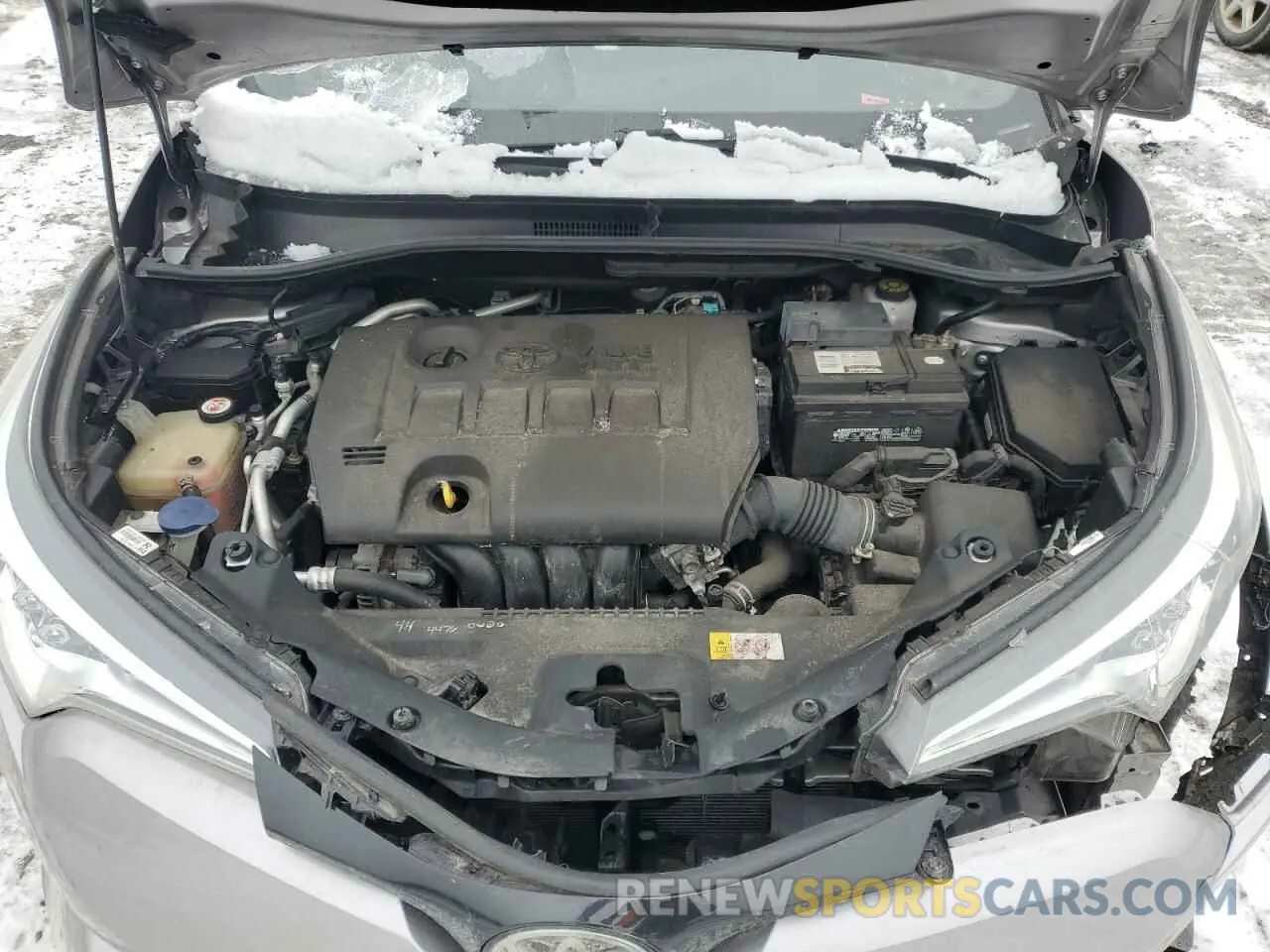 13 fotografías del automóvil dañado NMTKHMBX5KR076928 TOYOTA C-HR 2019