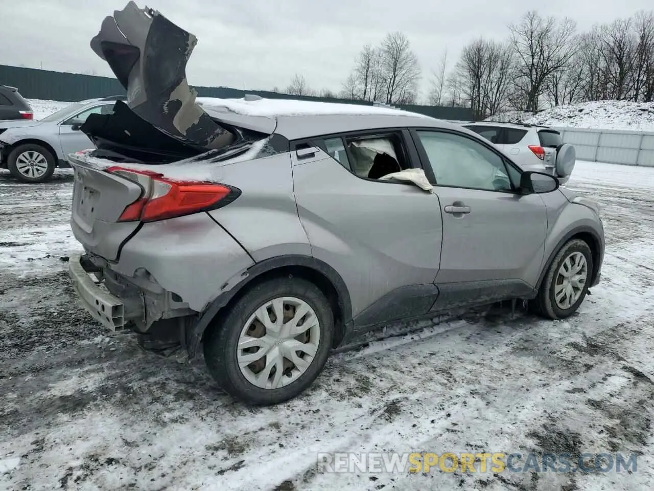 3 fotografías del automóvil dañado NMTKHMBX5KR076928 TOYOTA C-HR 2019