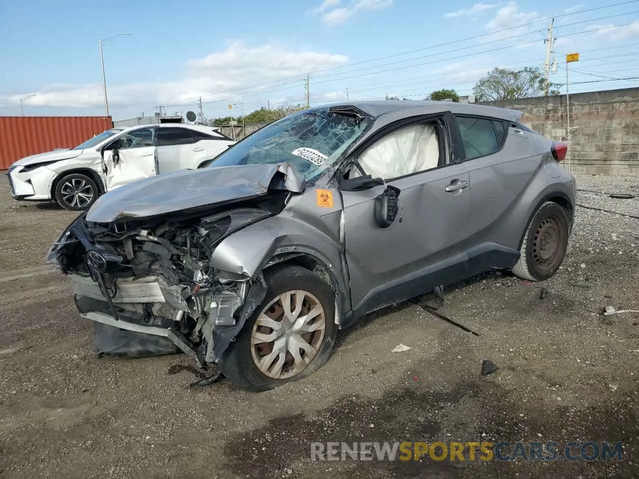 1 fotografías del automóvil dañado NMTKHMBX5KR083796 TOYOTA C-HR 2019