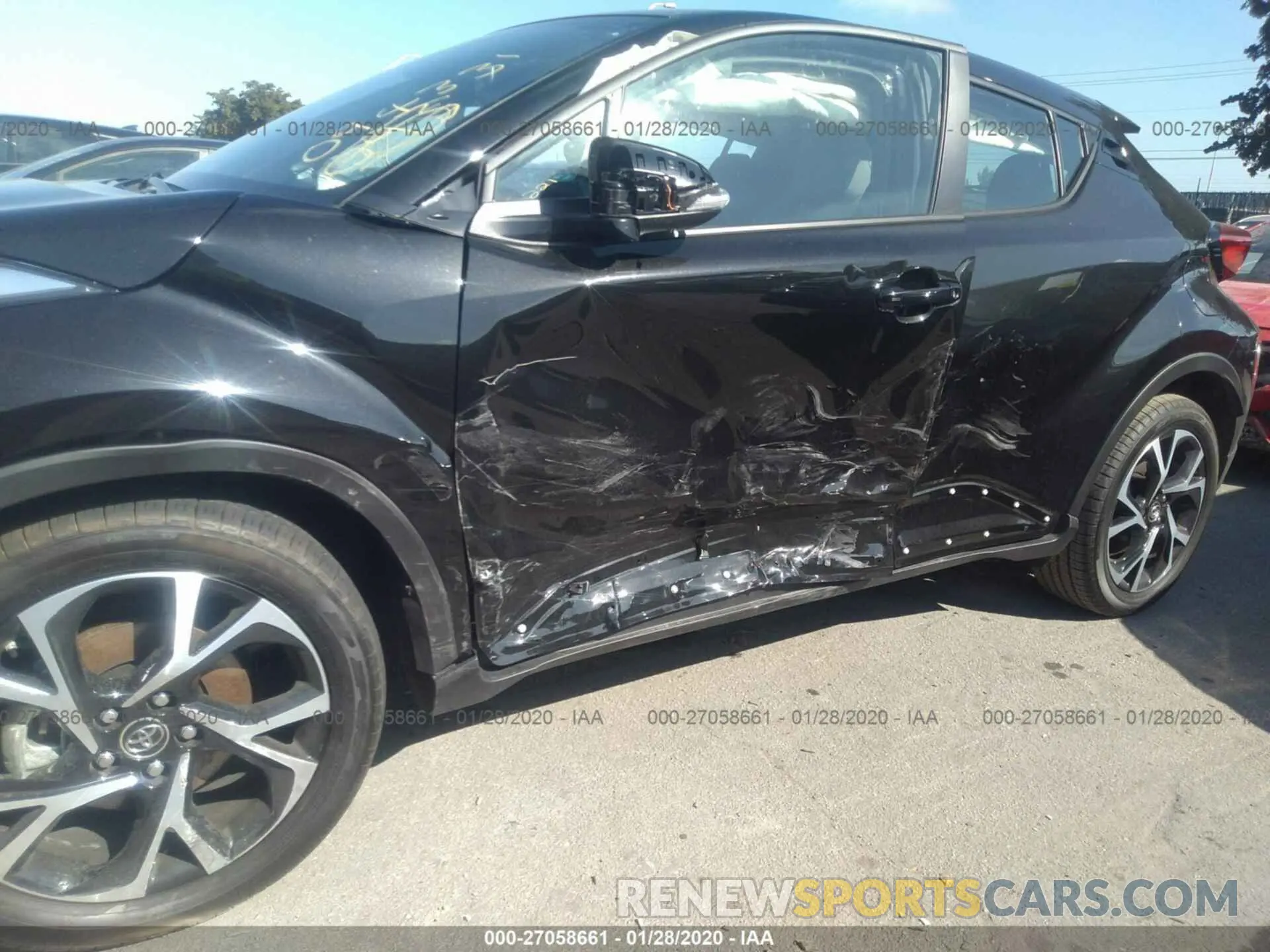 6 fotografías del automóvil dañado NMTKHMBX5KR094331 TOYOTA C-HR 2019