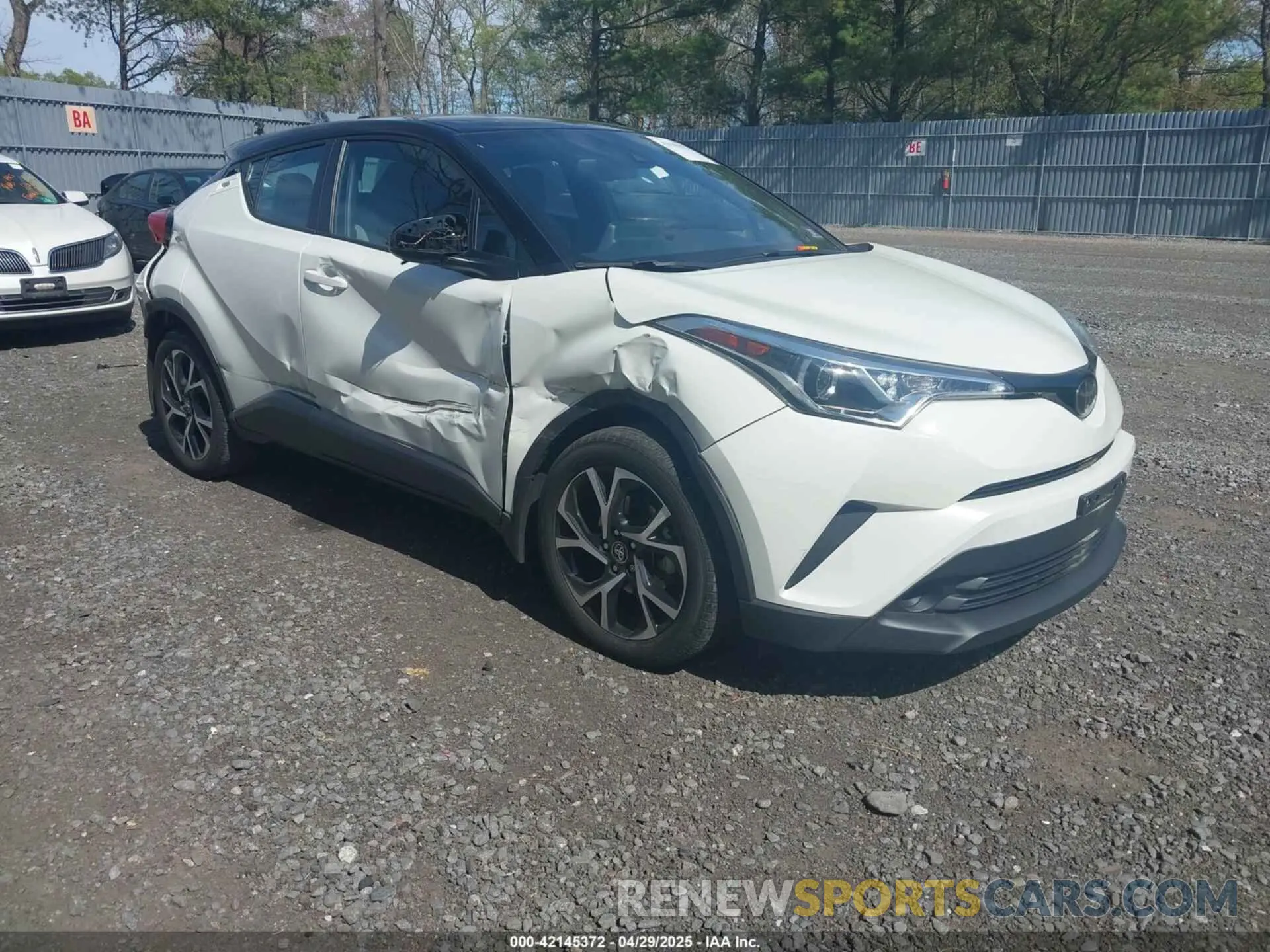 1 fotografías del automóvil dañado NMTKHMBX5KR097682 TOYOTA C-HR 2019