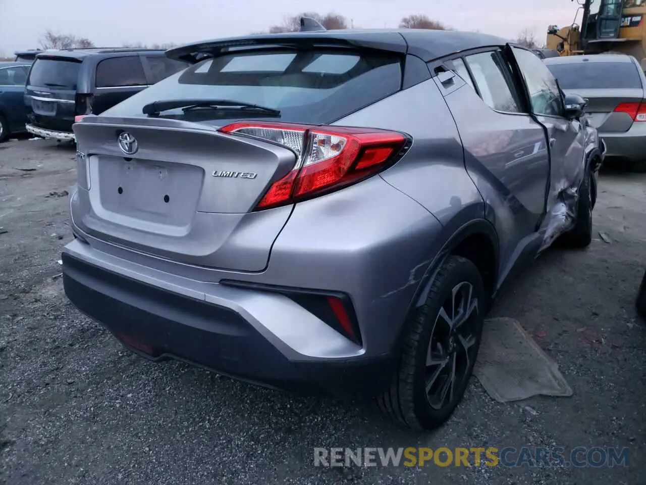4 fotografías del automóvil dañado NMTKHMBX5KR099920 TOYOTA C-HR 2019