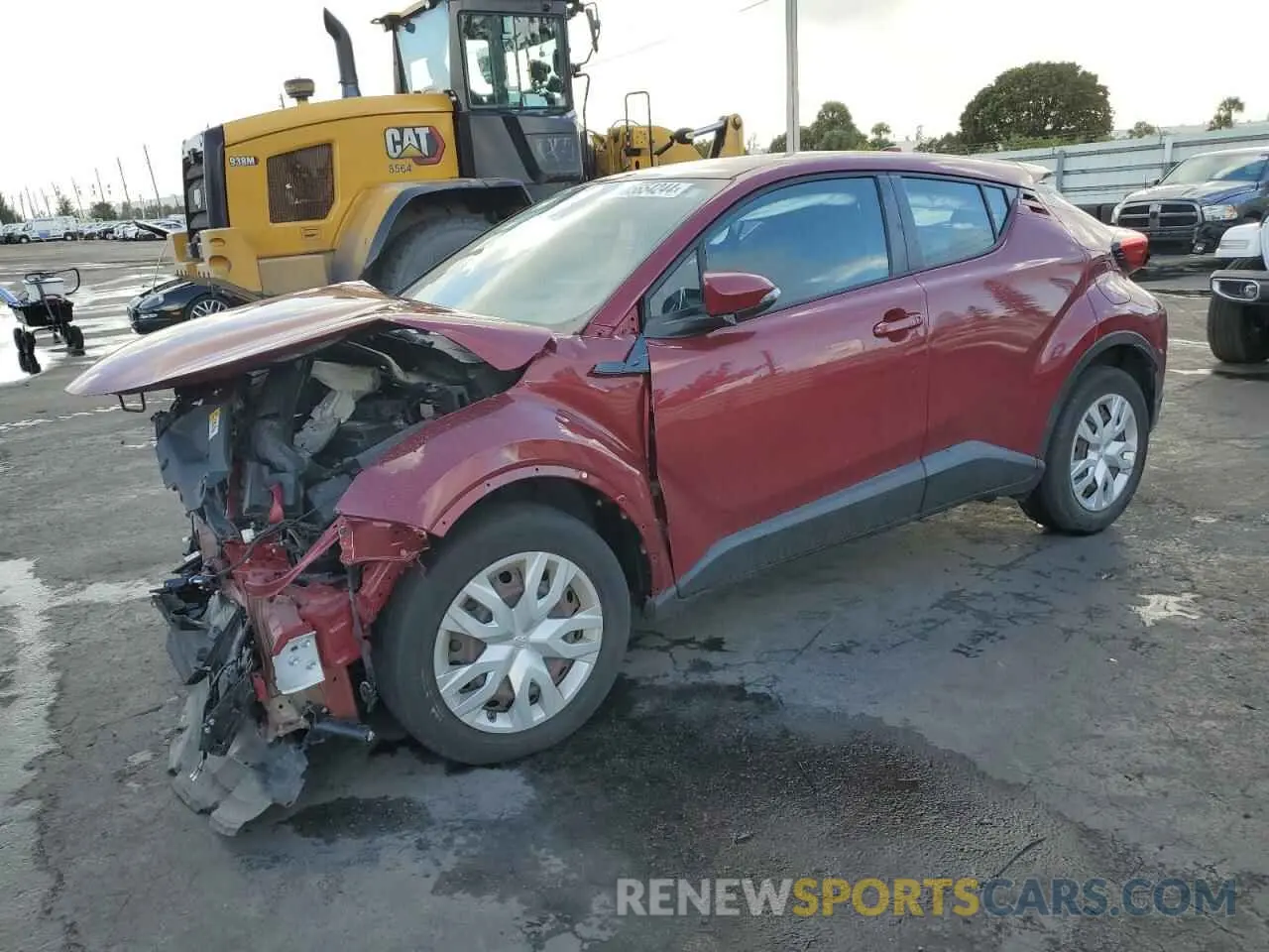 1 fotografías del automóvil dañado NMTKHMBX7KR086540 TOYOTA C-HR 2019