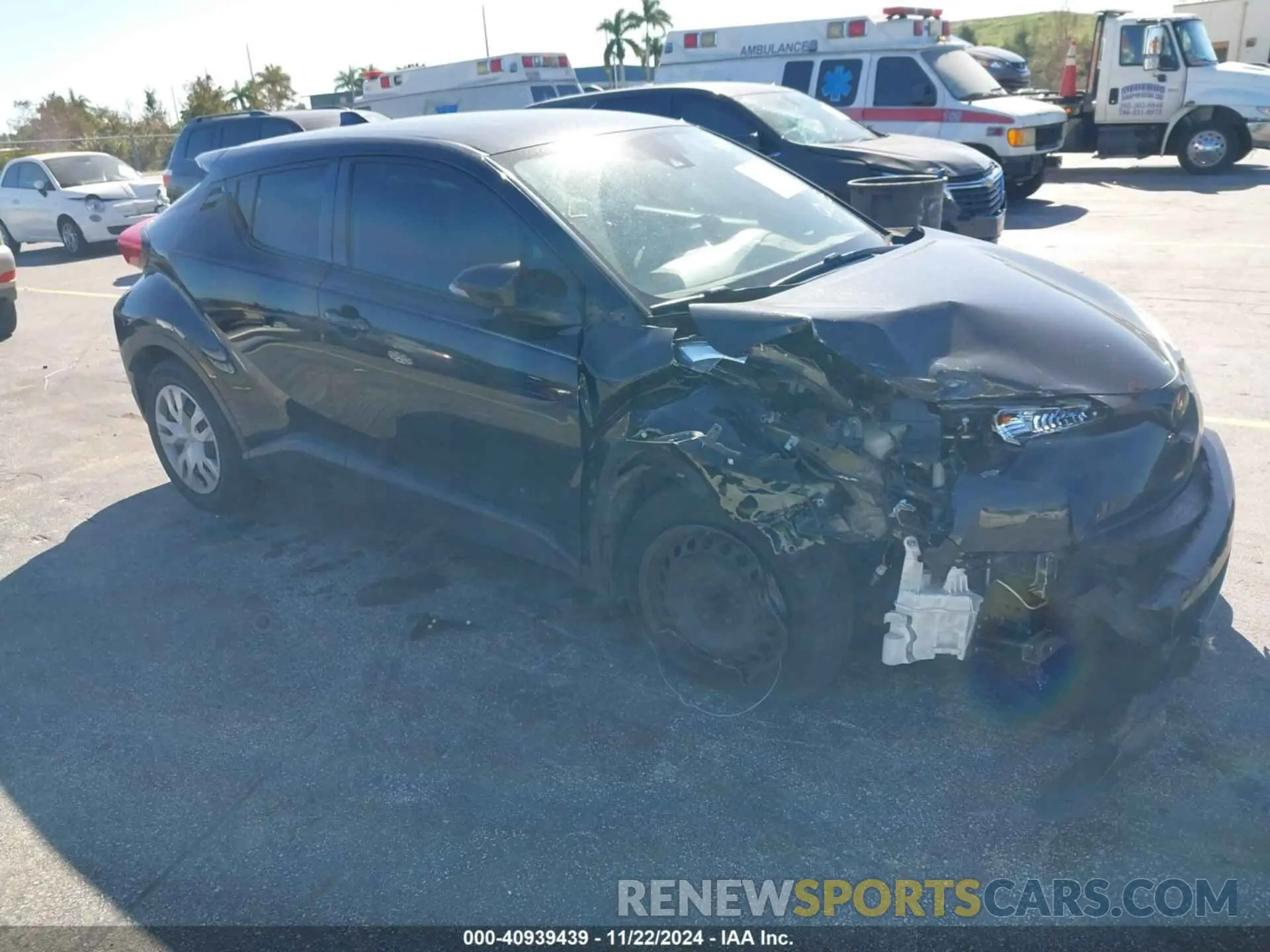 1 fotografías del automóvil dañado NMTKHMBX7KR088658 TOYOTA C-HR 2019