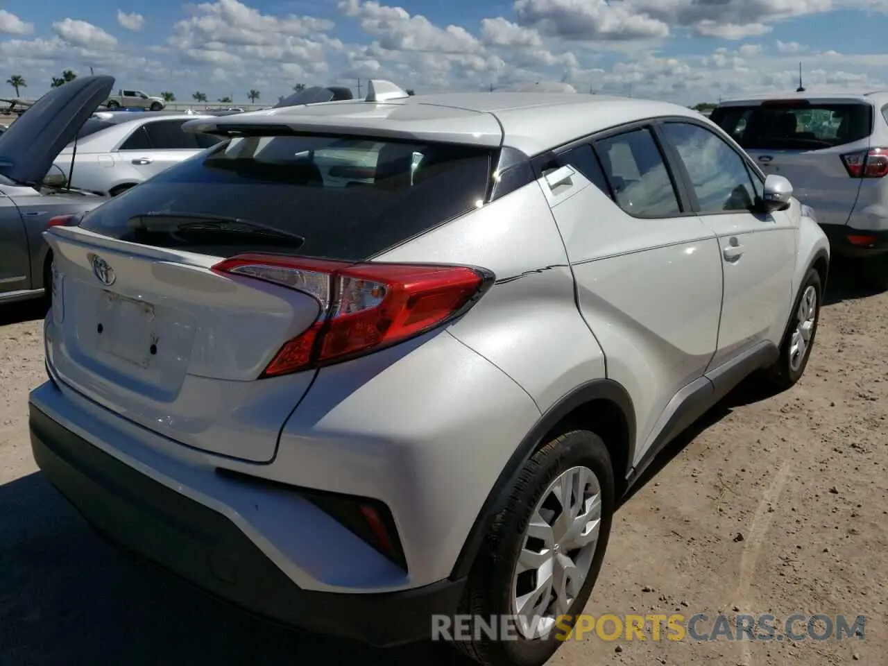 4 fotografías del automóvil dañado NMTKHMBX7KR093486 TOYOTA C-HR 2019