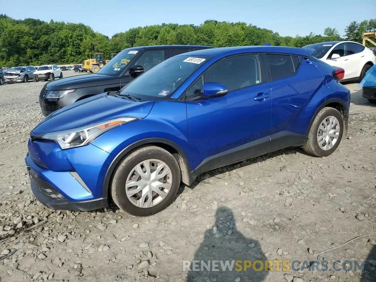 1 fotografías del automóvil dañado NMTKHMBX7KR098834 TOYOTA C-HR 2019