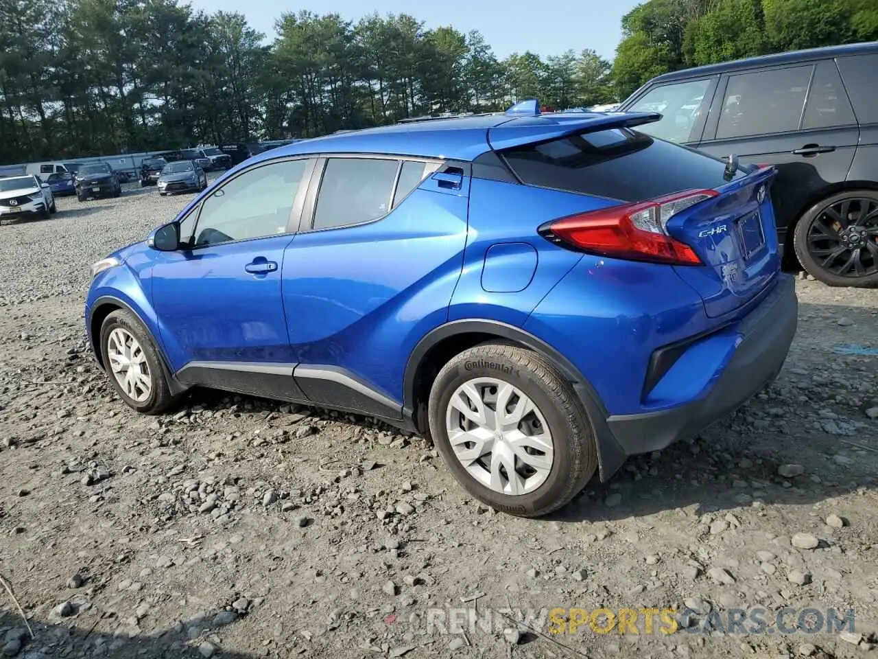 2 fotografías del automóvil dañado NMTKHMBX7KR098834 TOYOTA C-HR 2019