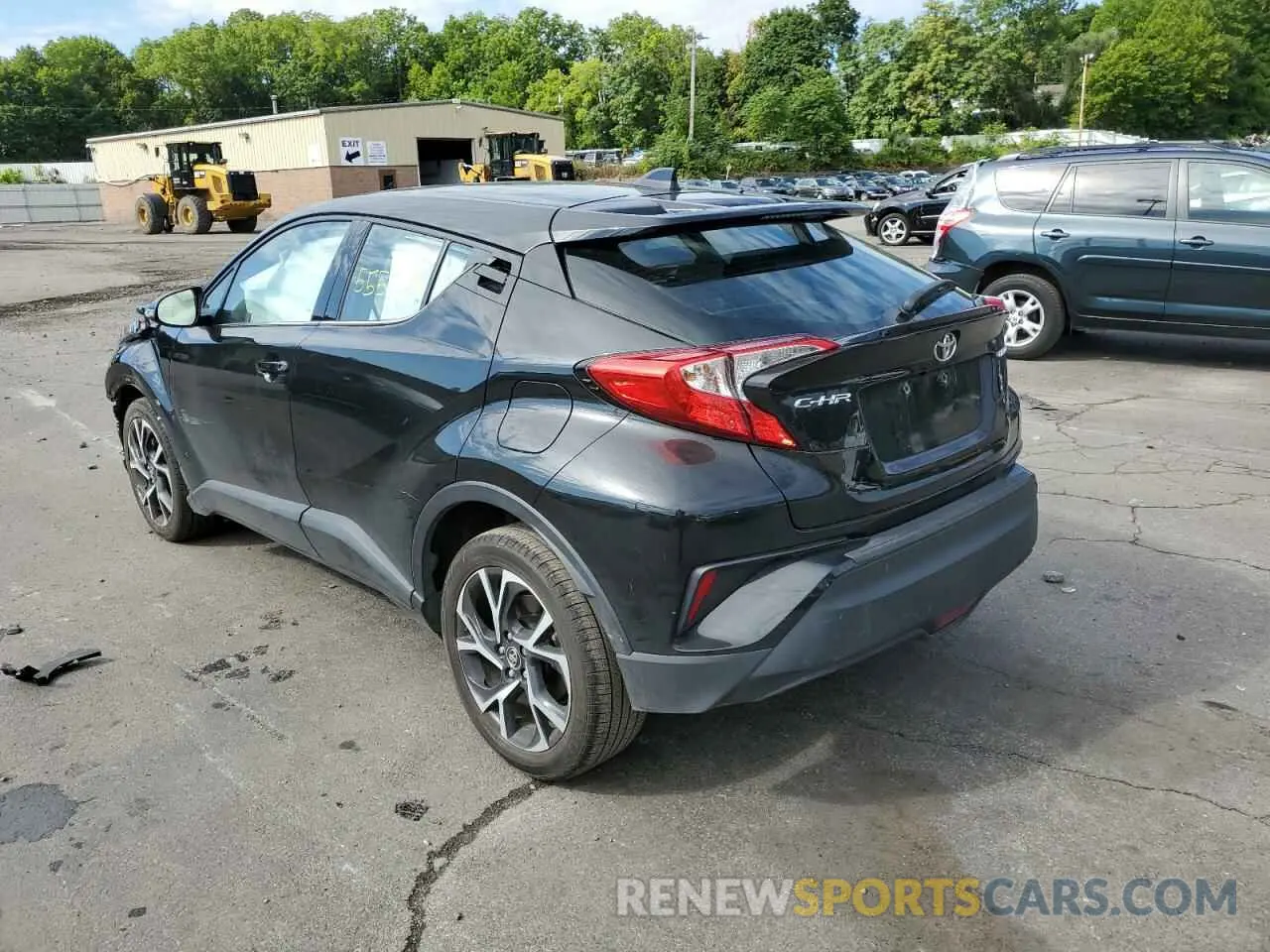 3 fotografías del automóvil dañado NMTKHMBX7KR101196 TOYOTA C-HR 2019
