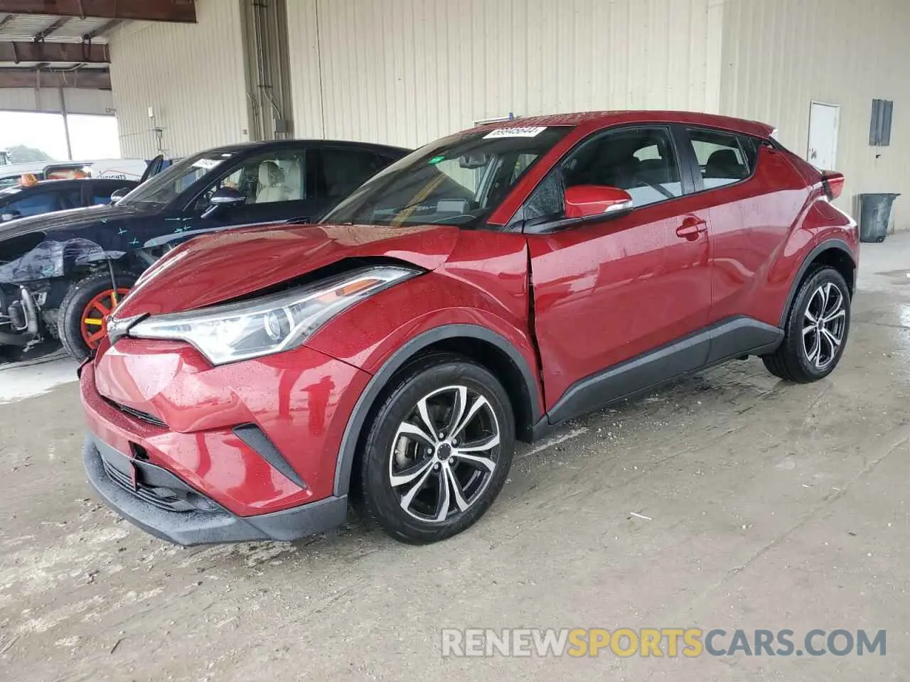 1 fotografías del automóvil dañado NMTKHMBX8KR090306 TOYOTA C-HR 2019