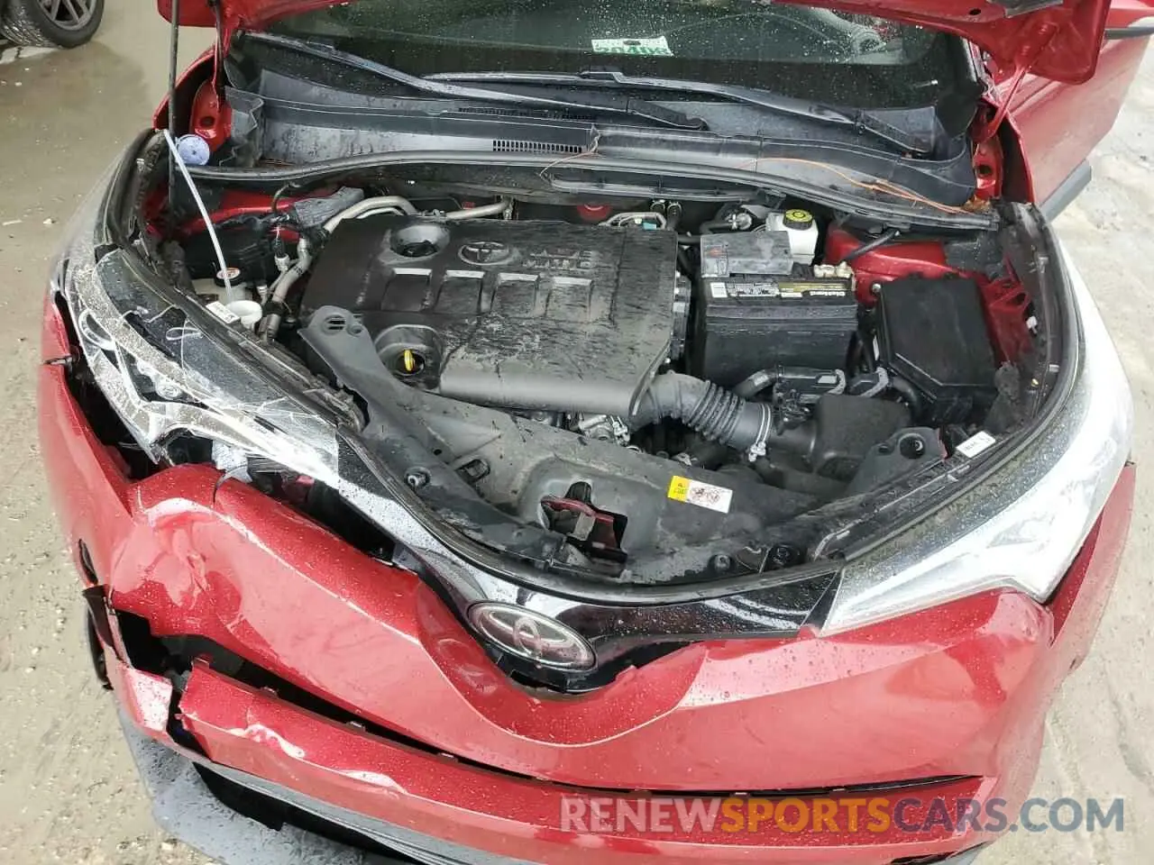 12 fotografías del automóvil dañado NMTKHMBX8KR090306 TOYOTA C-HR 2019