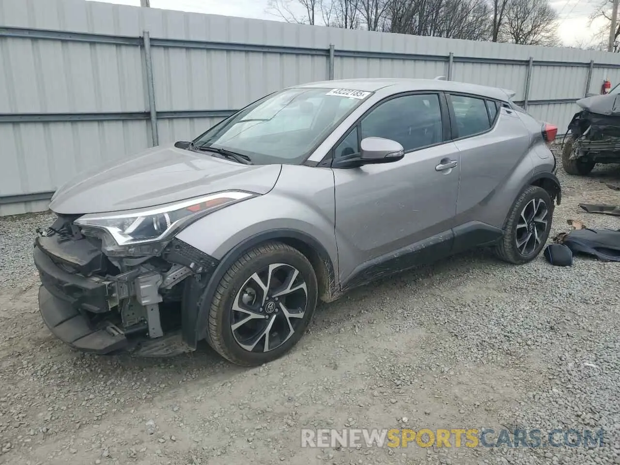 1 fotografías del automóvil dañado NMTKHMBX8KR092072 TOYOTA C-HR 2019