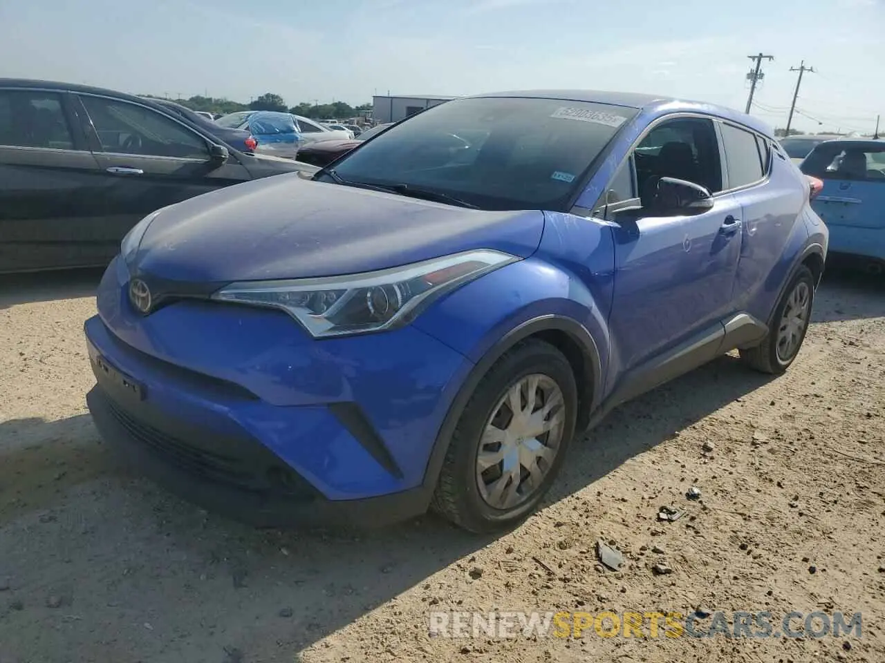 1 fotografías del automóvil dañado NMTKHMBX8KR097773 TOYOTA C-HR 2019