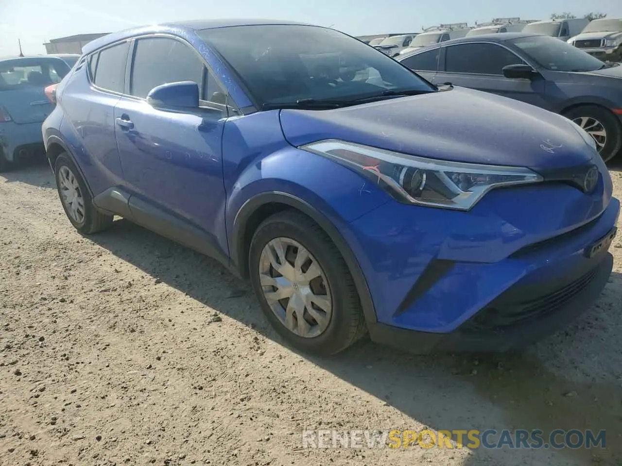 4 fotografías del automóvil dañado NMTKHMBX8KR097773 TOYOTA C-HR 2019