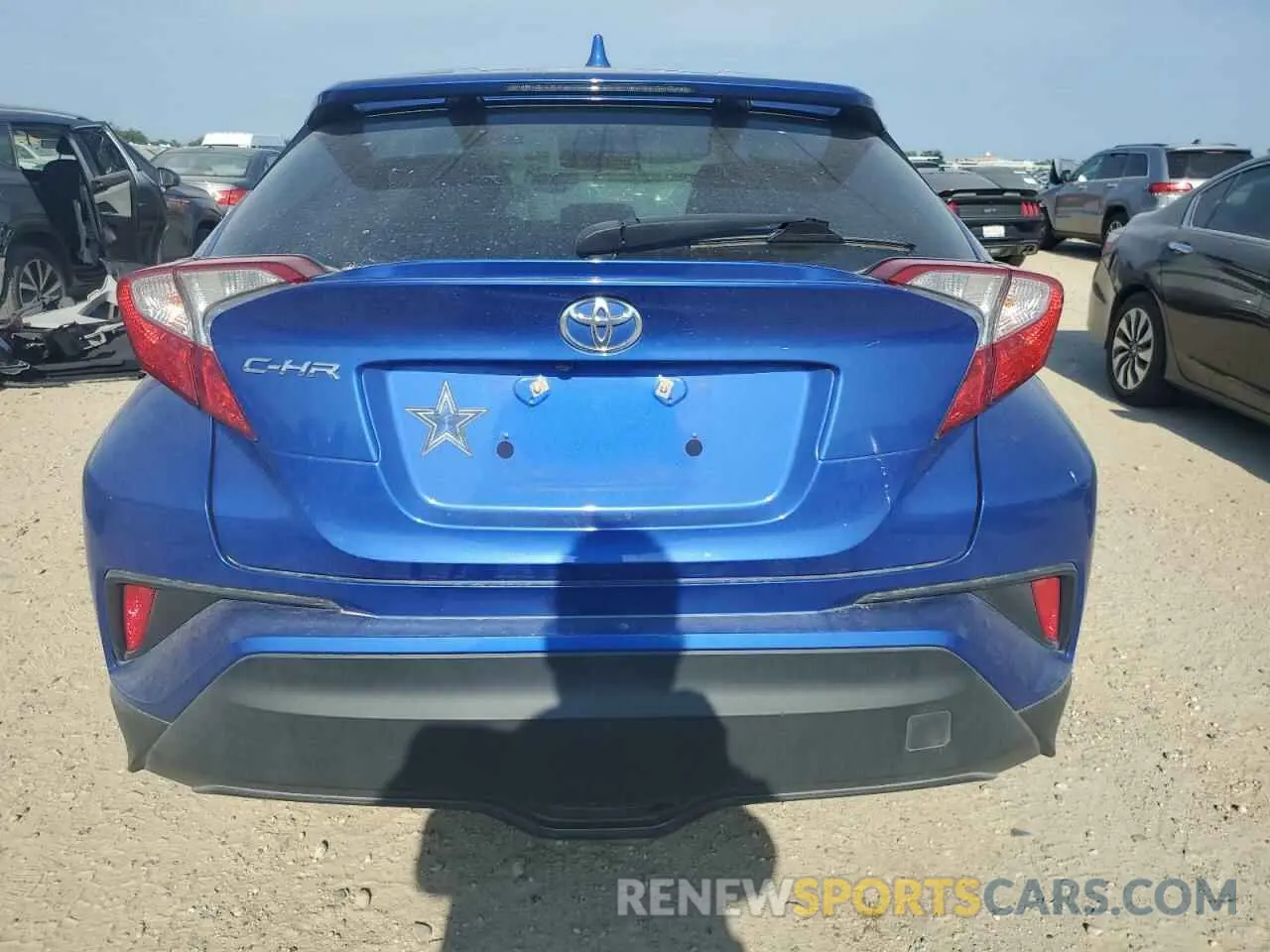 6 fotografías del automóvil dañado NMTKHMBX8KR097773 TOYOTA C-HR 2019