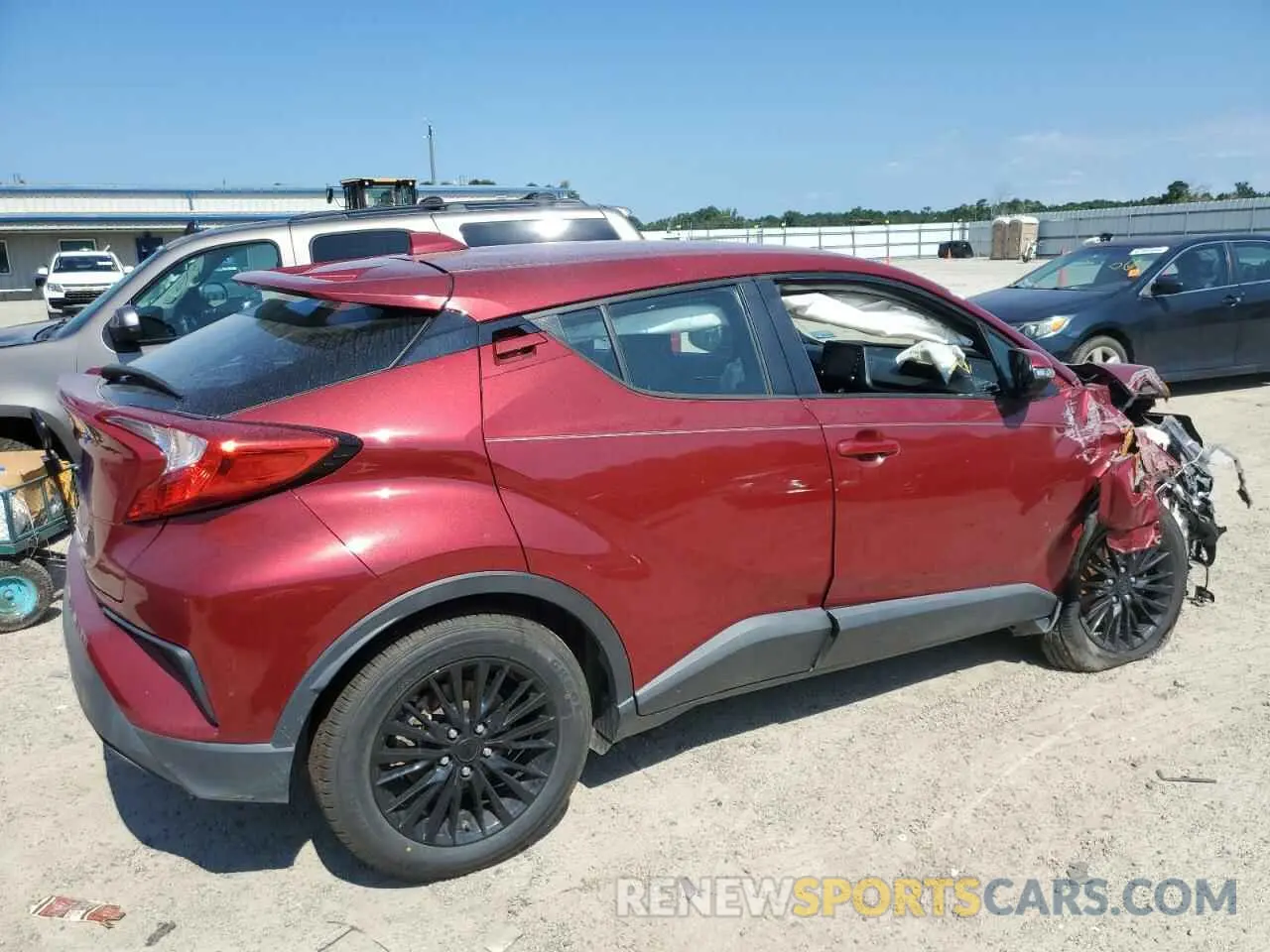 3 fotografías del automóvil dañado NMTKHMBX9KR074616 TOYOTA C-HR 2019