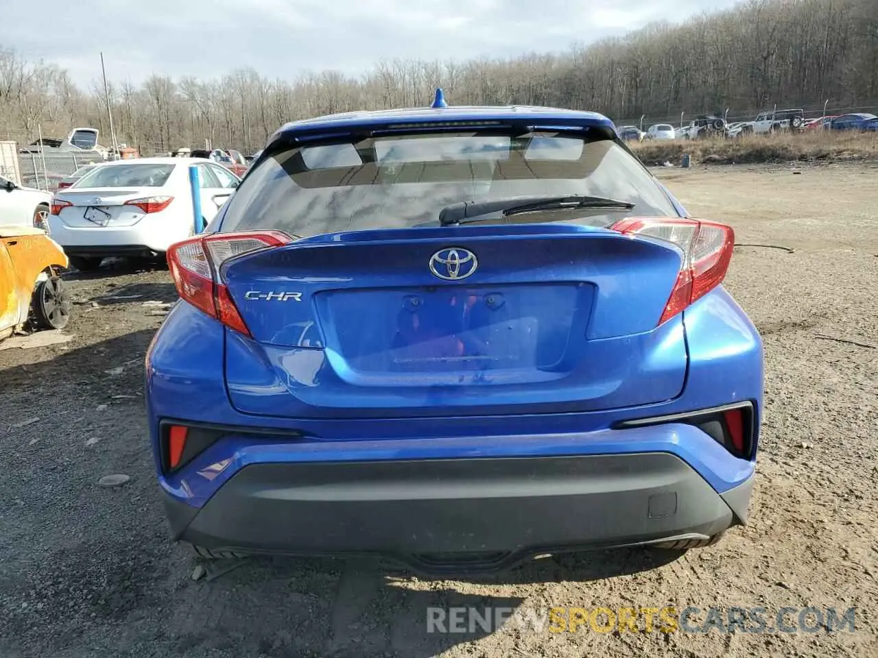 6 fotografías del automóvil dañado NMTKHMBX9KR076852 TOYOTA C-HR 2019