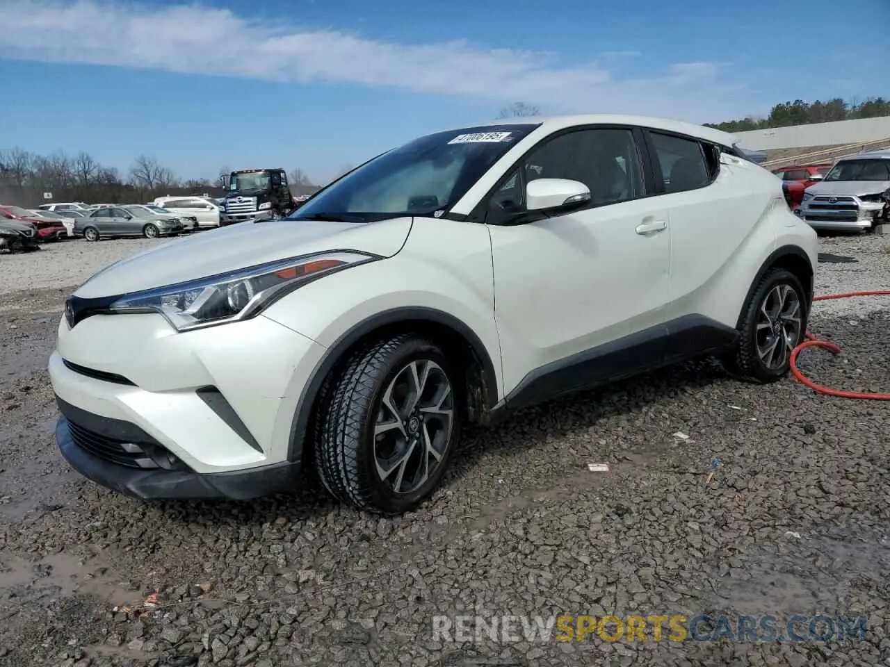 1 fotografías del automóvil dañado NMTKHMBX9KR095787 TOYOTA C-HR 2019