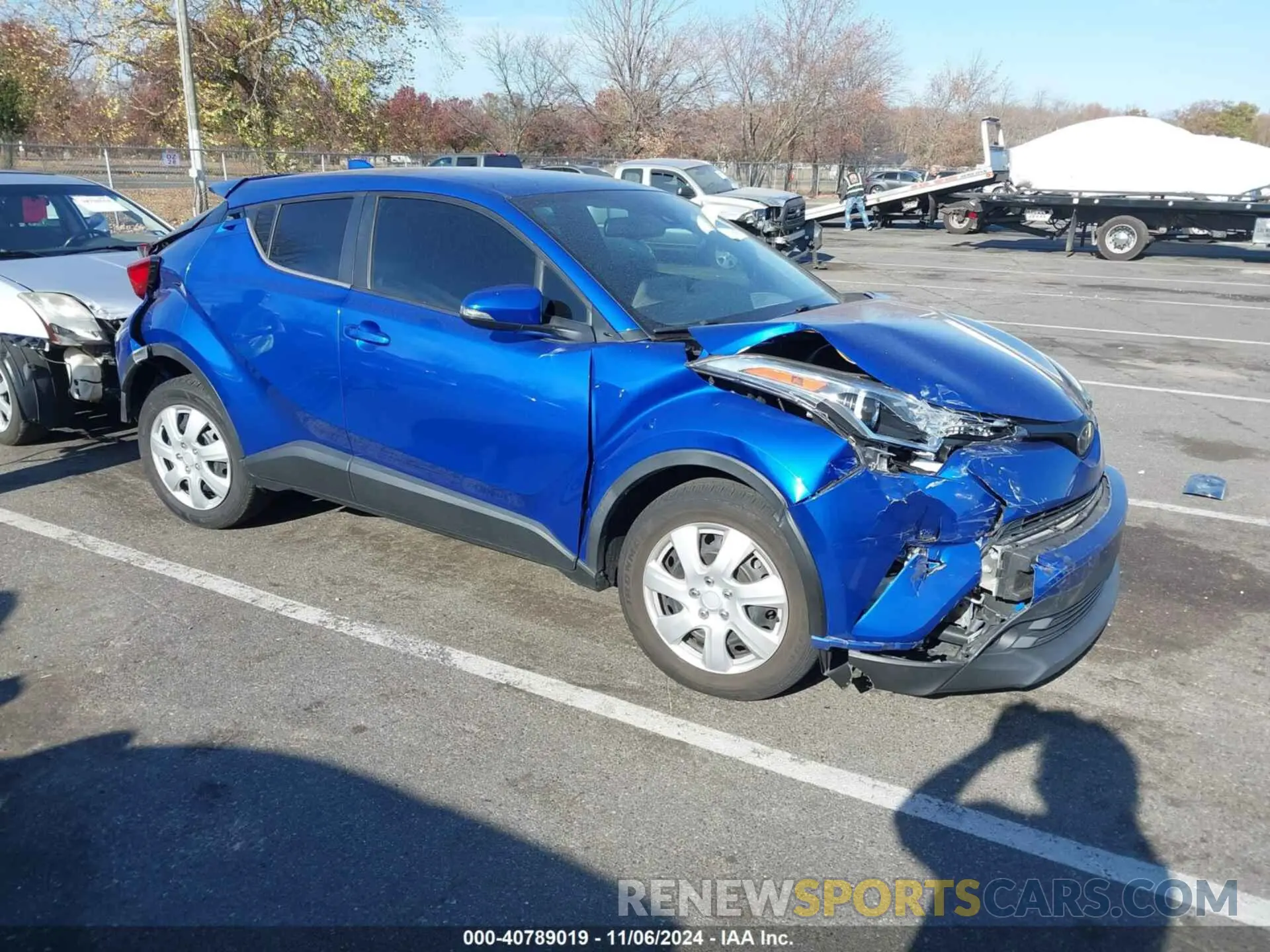 1 fotografías del automóvil dañado NMTKHMBX9KR099791 TOYOTA C-HR 2019