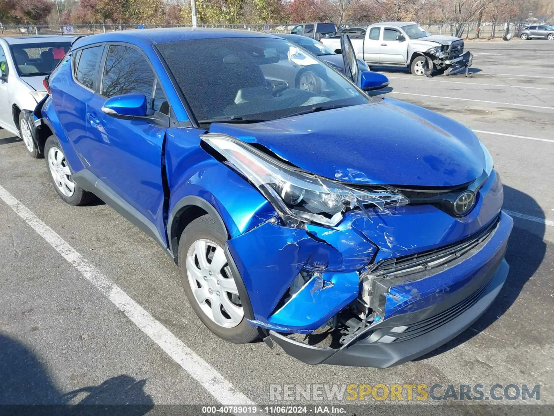 6 fotografías del automóvil dañado NMTKHMBX9KR099791 TOYOTA C-HR 2019
