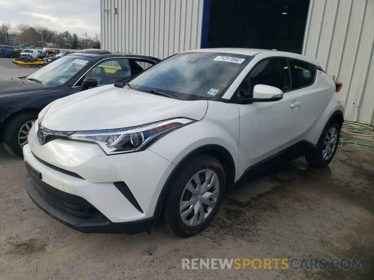 1 fotografías del automóvil dañado NMTKHMBX9KR100325 TOYOTA C-HR 2019