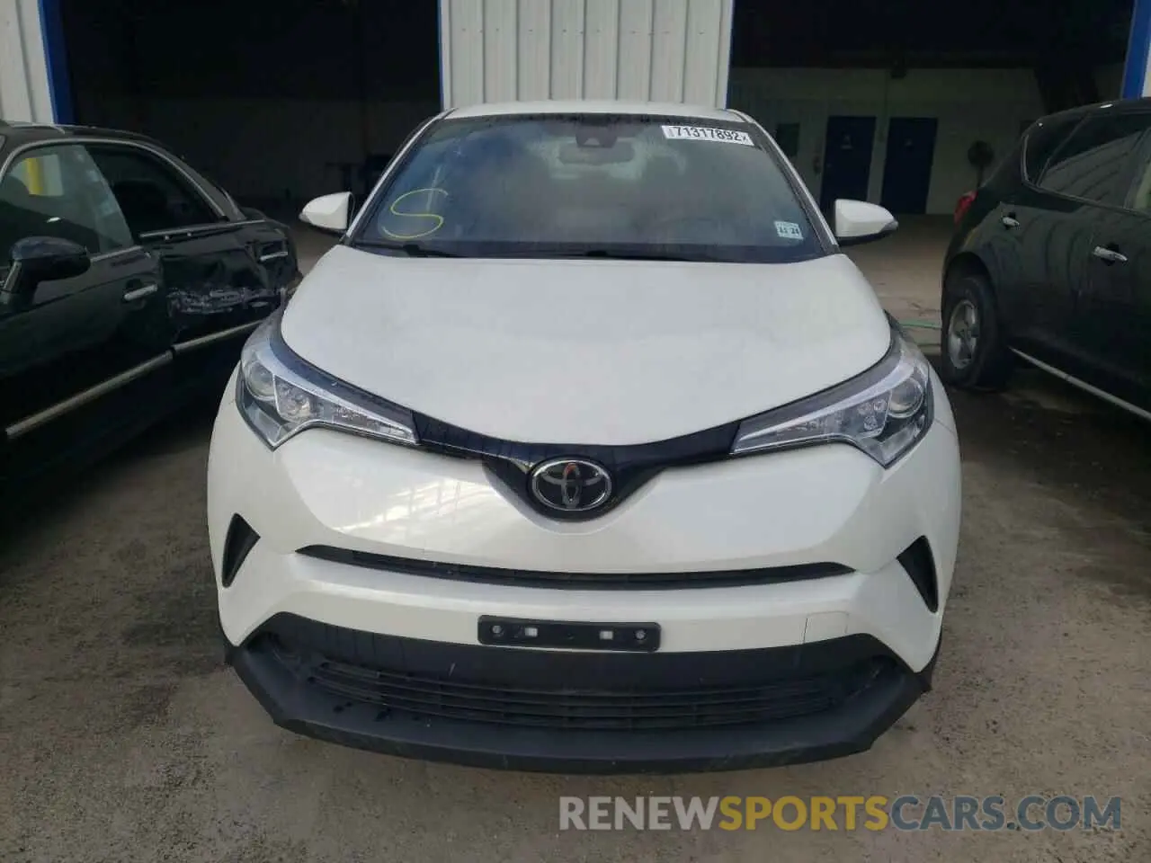 5 fotografías del automóvil dañado NMTKHMBX9KR100325 TOYOTA C-HR 2019