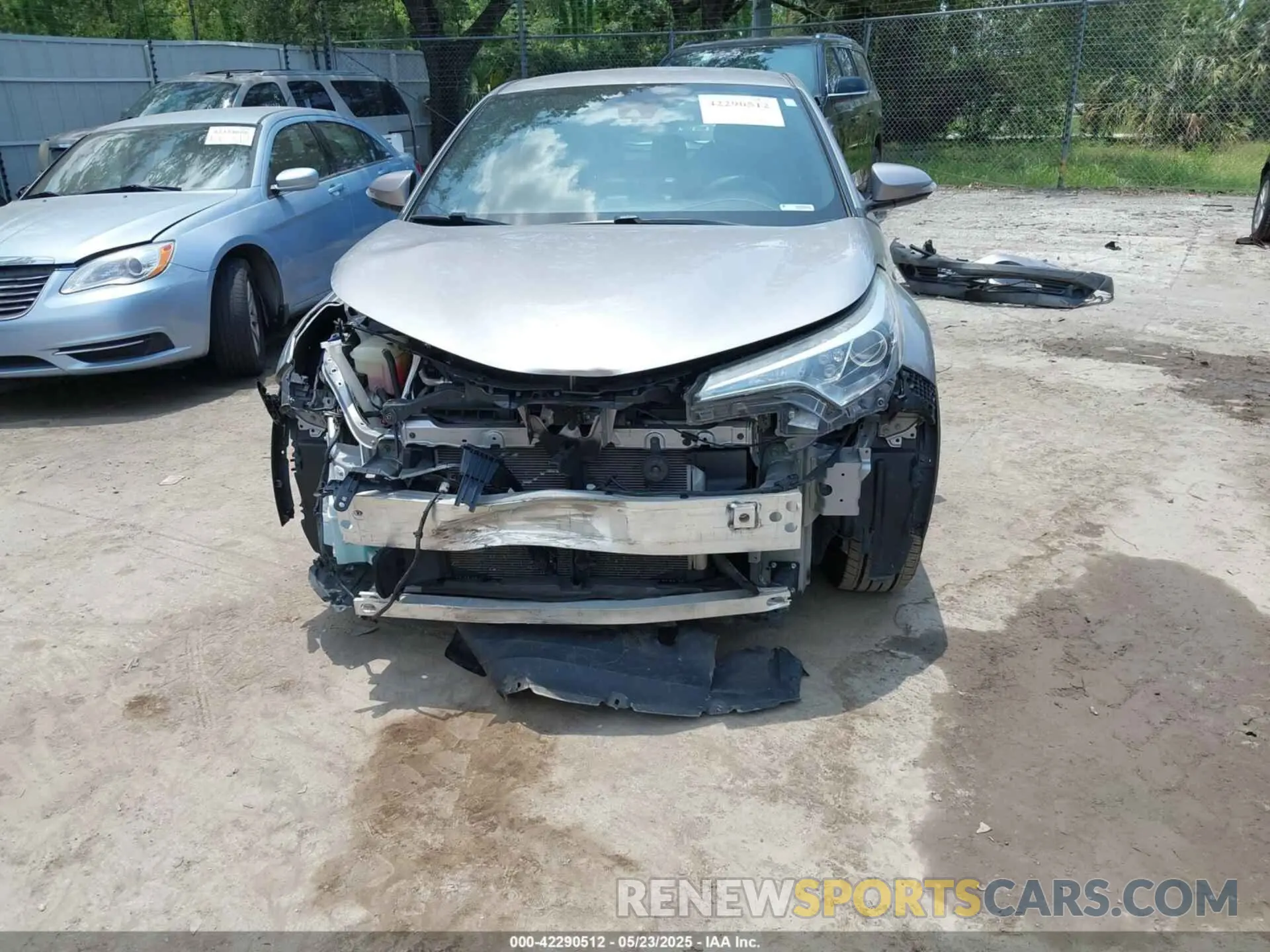 6 fotografías del automóvil dañado NMTKHMBXXKR095524 TOYOTA C-HR 2019