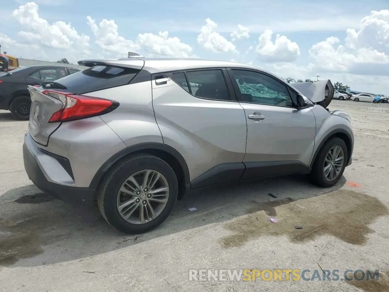 3 fotografías del automóvil dañado NMTKHMBXXKR099055 TOYOTA C-HR 2019