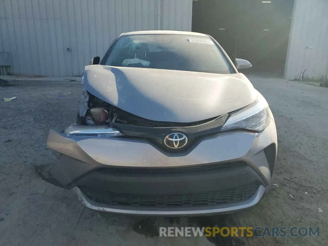 5 fotografías del automóvil dañado JTNKHMBX0L1090893 TOYOTA C-HR 2020