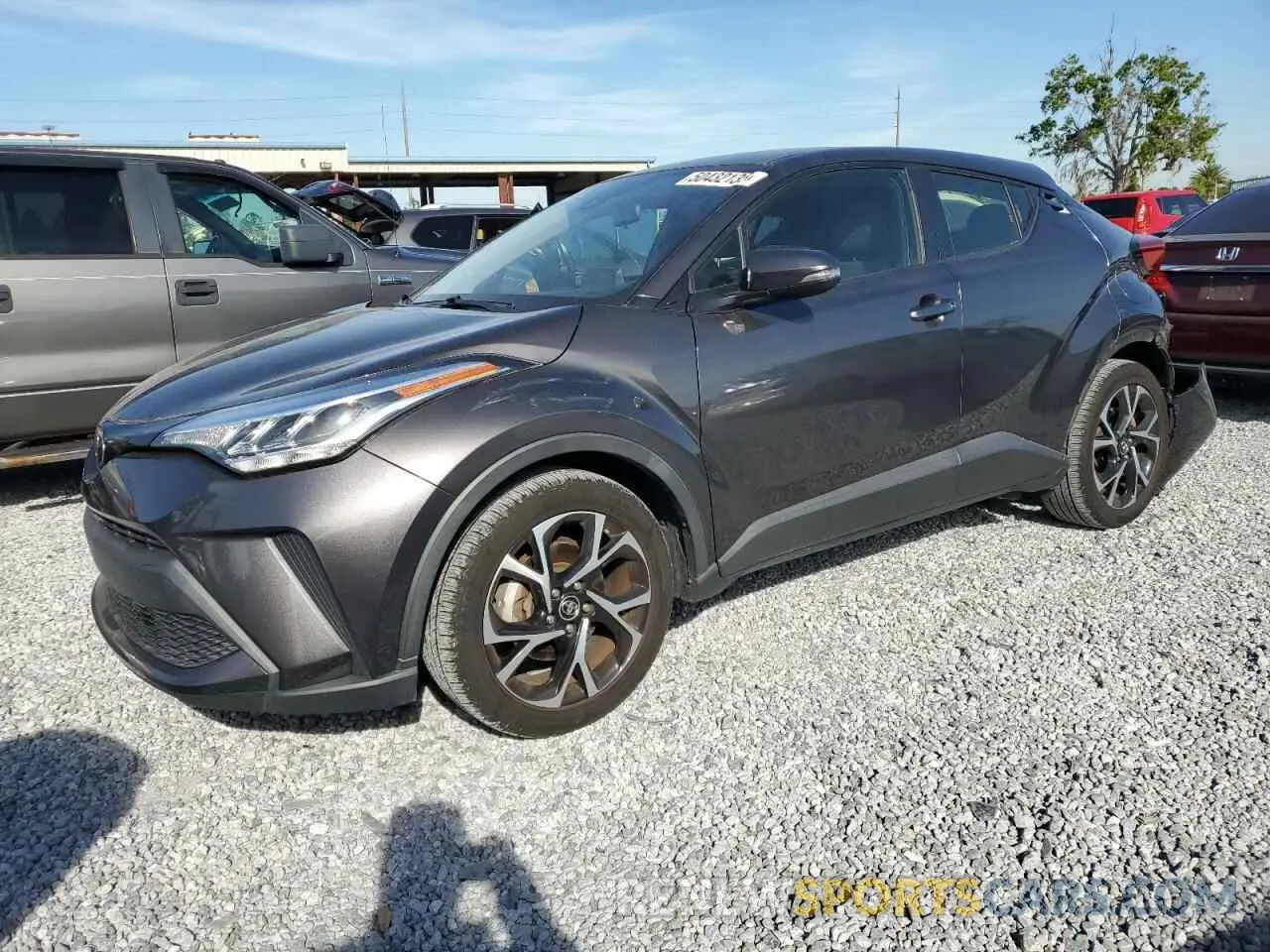 1 fotografías del automóvil dañado JTNKHMBX1L1073634 TOYOTA C-HR 2020