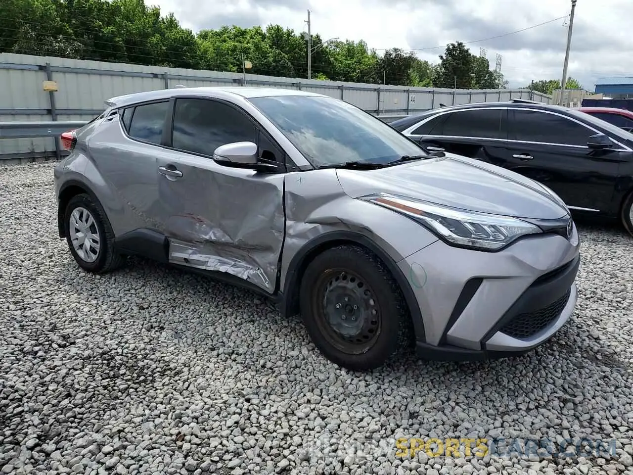 4 fotografías del automóvil dañado JTNKHMBX1L1078963 TOYOTA C-HR 2020