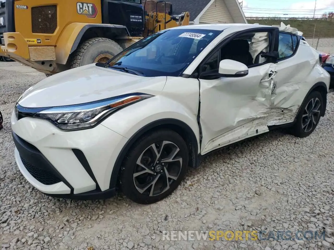 1 fotografías del automóvil dañado JTNKHMBX1L1092359 TOYOTA C-HR 2020