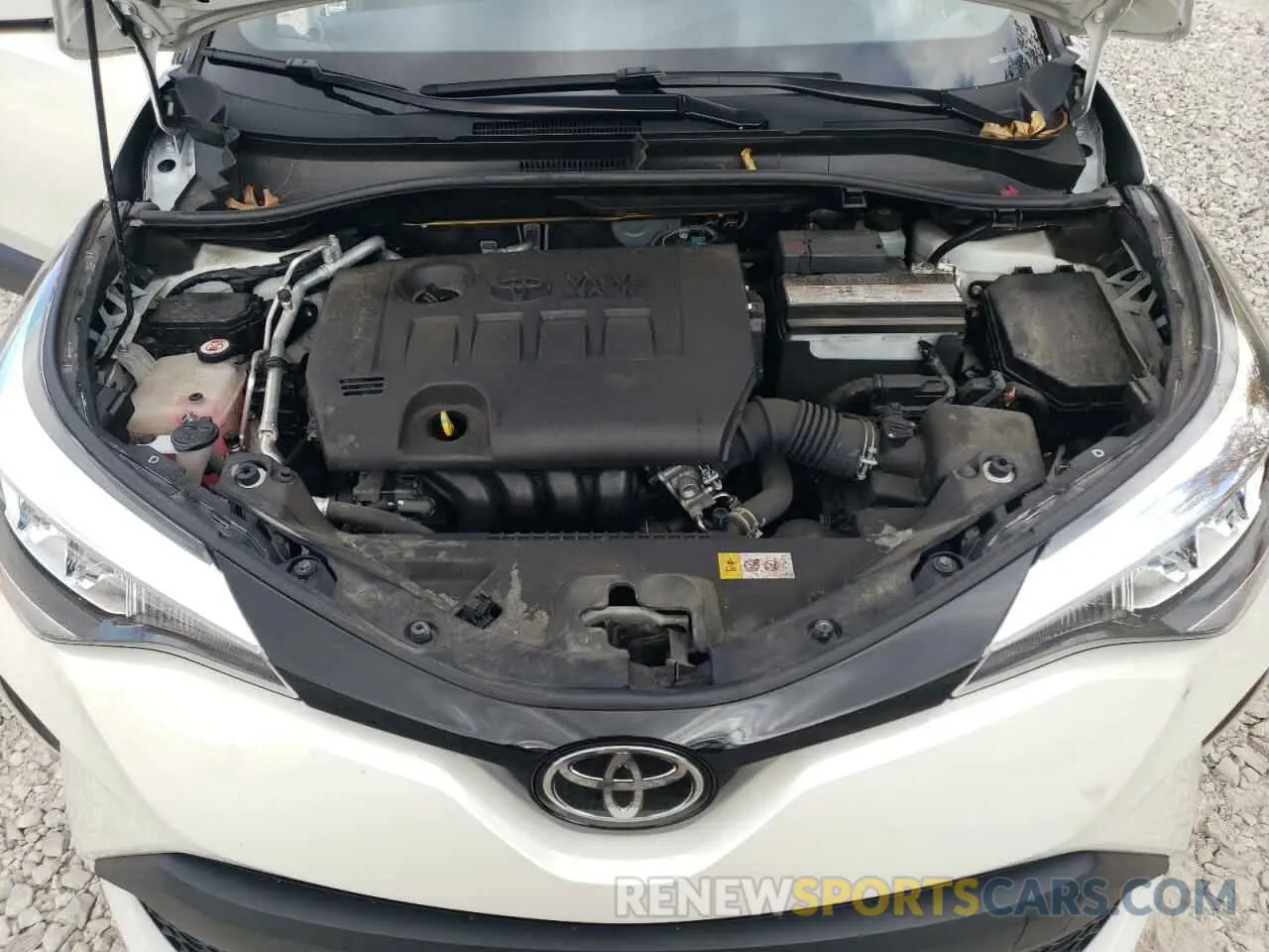 11 fotografías del automóvil dañado JTNKHMBX1L1092359 TOYOTA C-HR 2020
