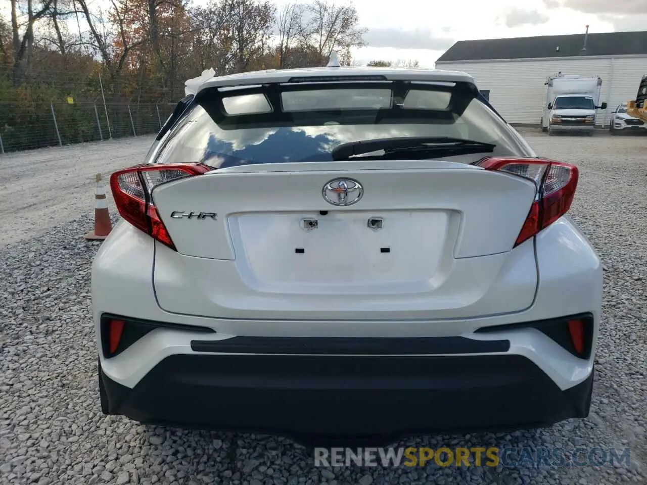 6 fotografías del automóvil dañado JTNKHMBX1L1092359 TOYOTA C-HR 2020