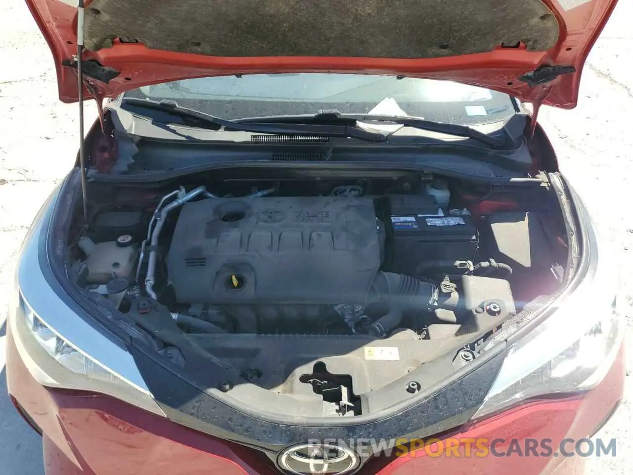 13 fotografías del automóvil dañado JTNKHMBX2L1081547 TOYOTA C-HR 2020