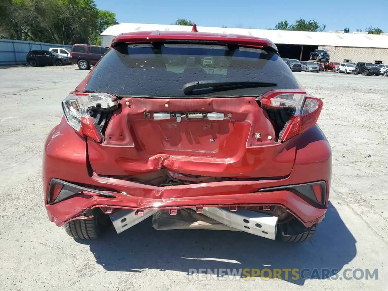 6 fotografías del automóvil dañado JTNKHMBX2L1081547 TOYOTA C-HR 2020