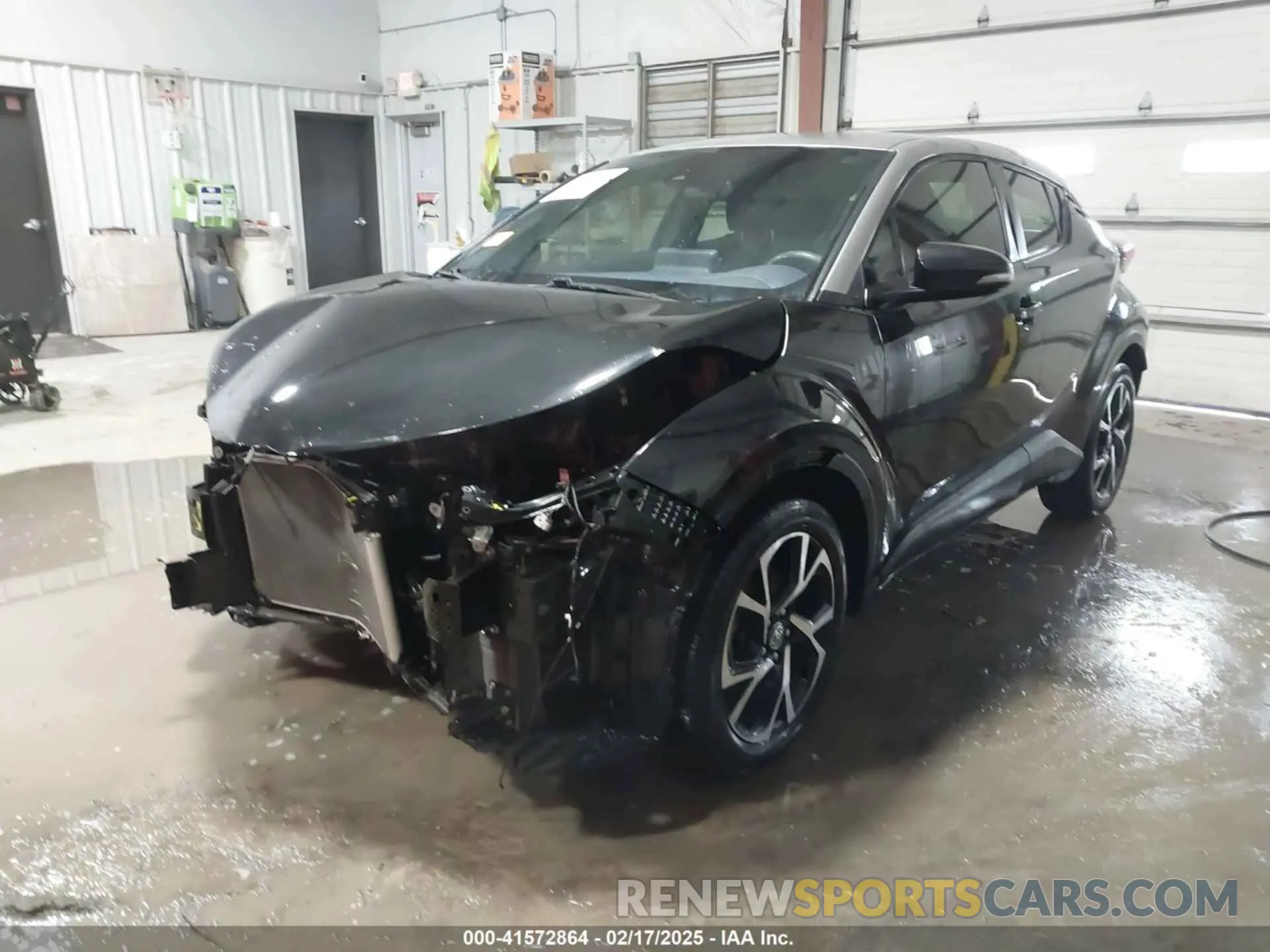 2 fotografías del automóvil dañado JTNKHMBX2L1086683 TOYOTA C-HR 2020
