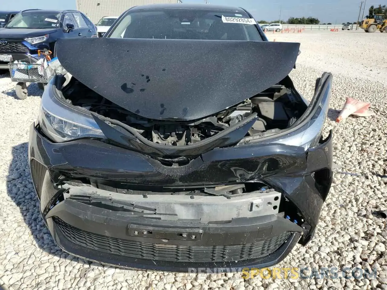 12 fotografías del automóvil dañado JTNKHMBX2L1091155 TOYOTA C-HR 2020
