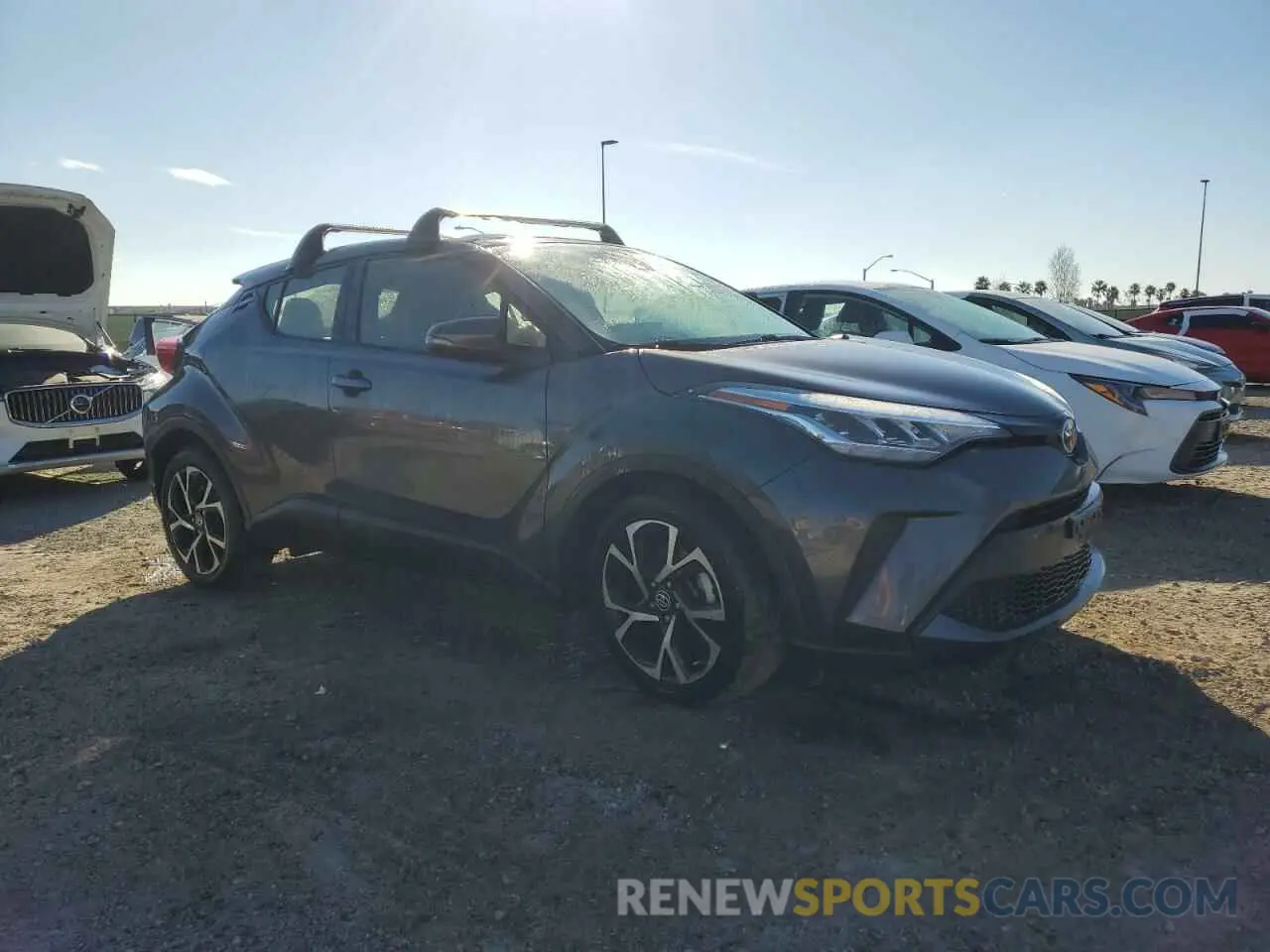 4 fotografías del automóvil dañado JTNKHMBX3L1077443 TOYOTA C-HR 2020