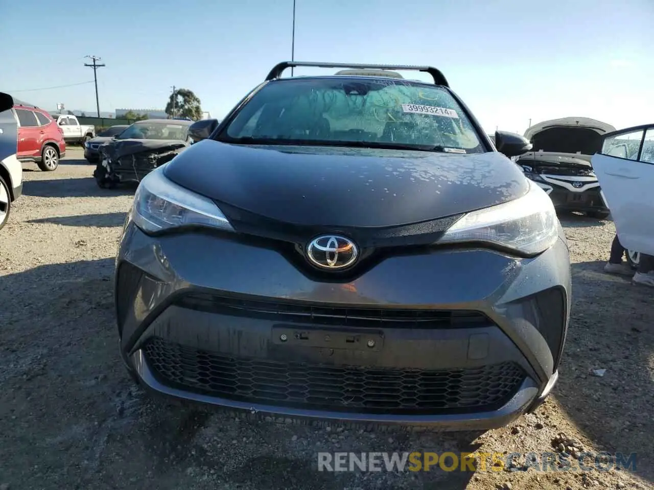5 fotografías del automóvil dañado JTNKHMBX3L1077443 TOYOTA C-HR 2020