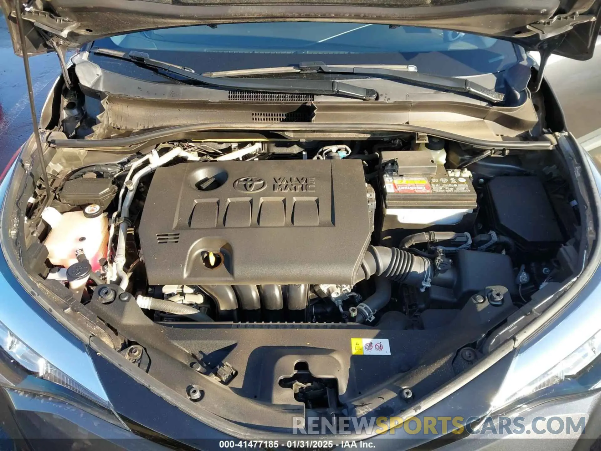 10 fotografías del automóvil dañado JTNKHMBX3L1088426 TOYOTA C-HR 2020