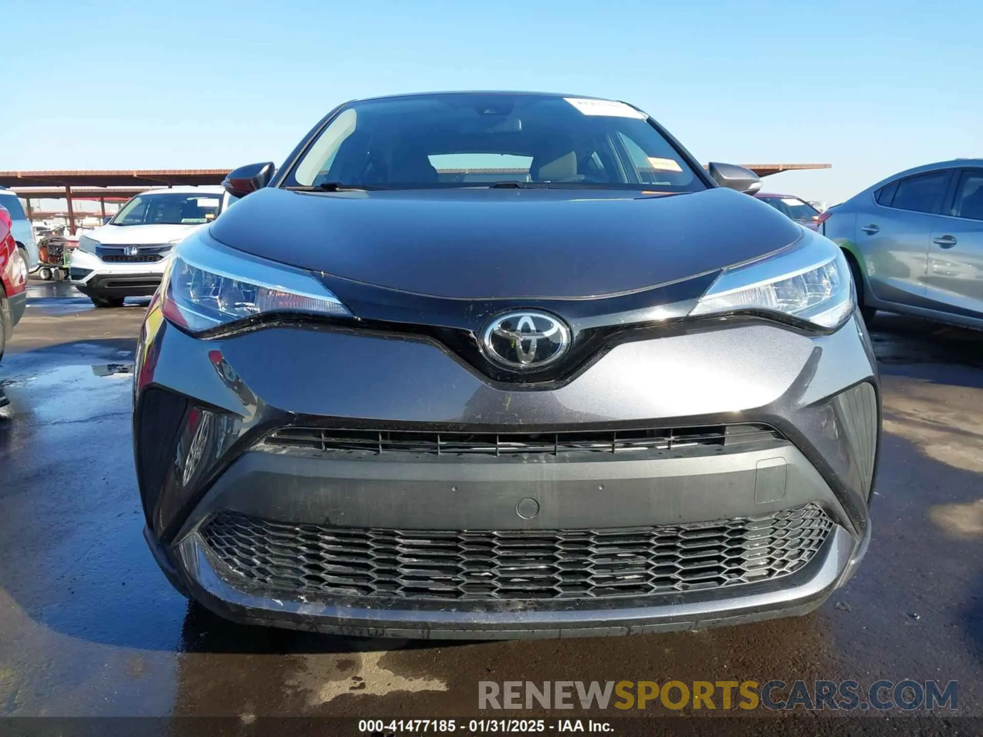 13 fotografías del automóvil dañado JTNKHMBX3L1088426 TOYOTA C-HR 2020