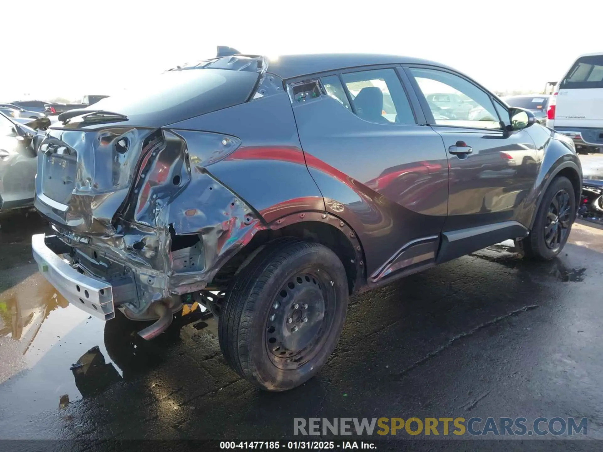 4 fotografías del automóvil dañado JTNKHMBX3L1088426 TOYOTA C-HR 2020