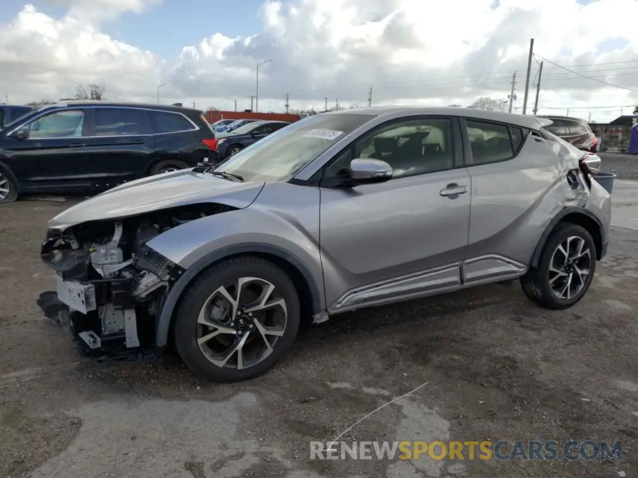1 fotografías del automóvil dañado JTNKHMBX3L1088894 TOYOTA C-HR 2020