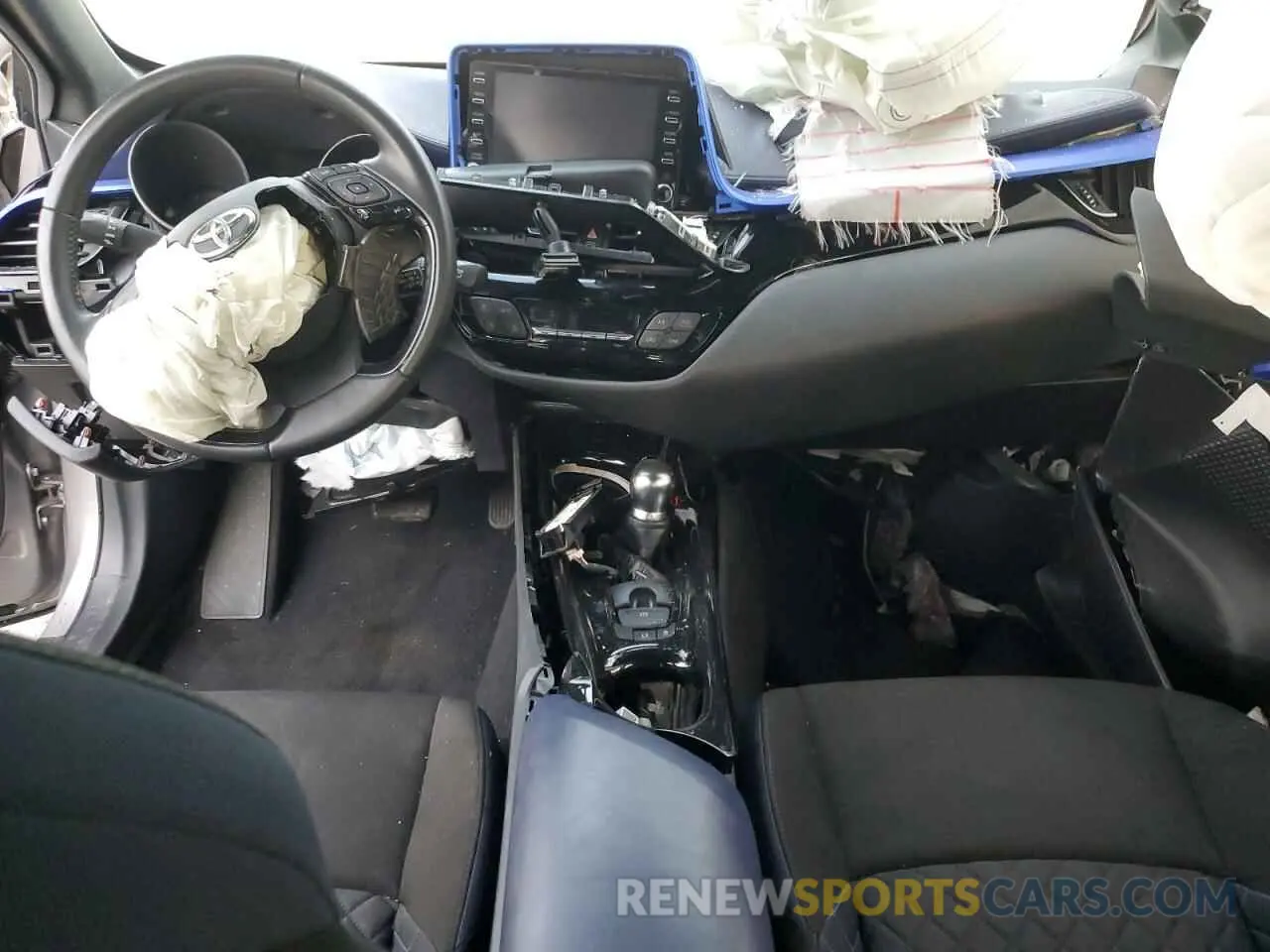 8 fotografías del automóvil dañado JTNKHMBX3L1090032 TOYOTA C-HR 2020