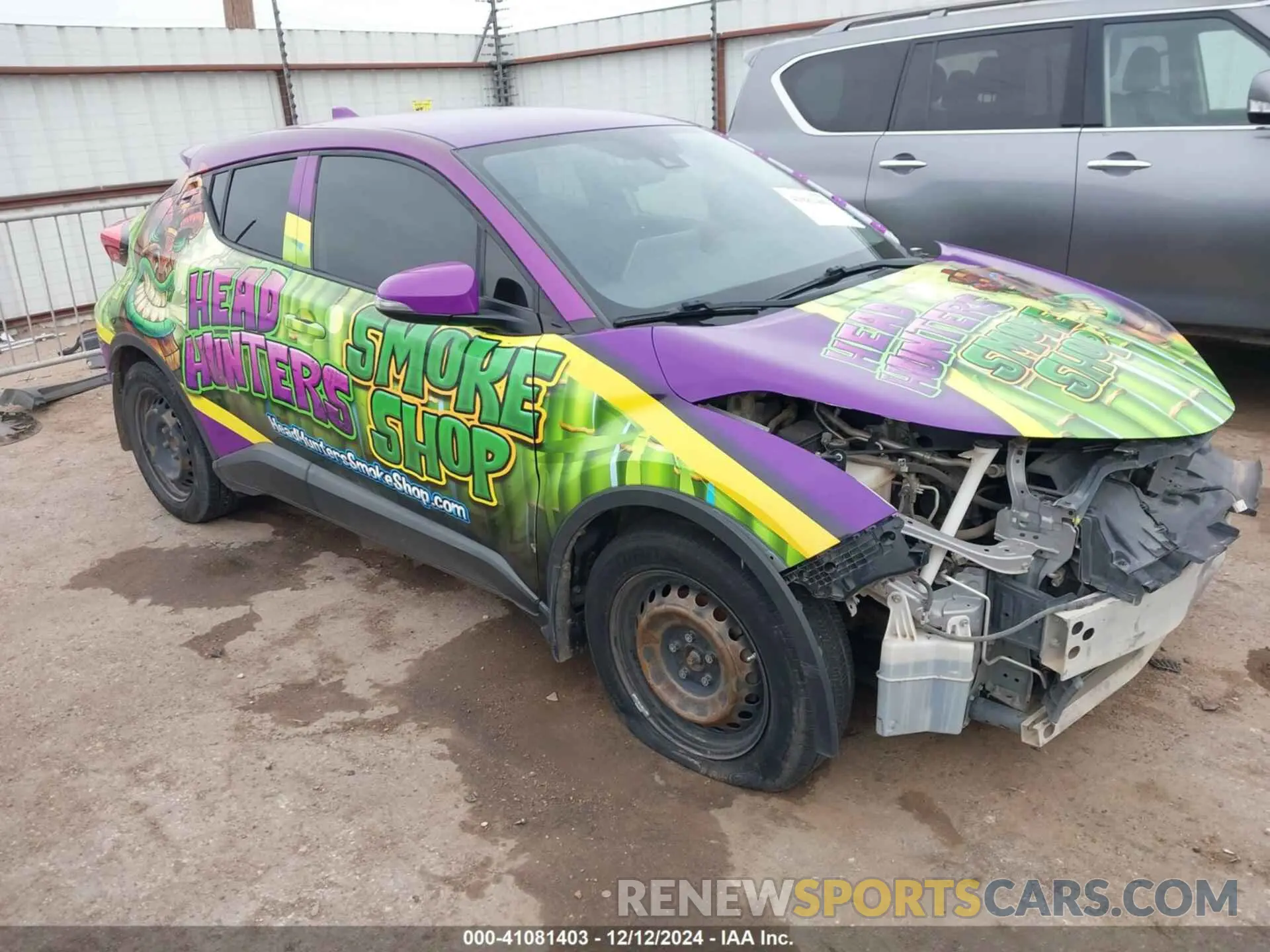 1 fotografías del automóvil dañado JTNKHMBX3L1091214 TOYOTA C-HR 2020