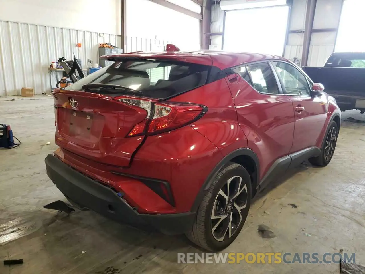 4 fotografías del automóvil dañado JTNKHMBX4L1065351 TOYOTA C-HR 2020