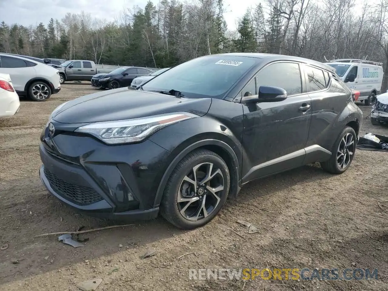 1 fotografías del automóvil dañado JTNKHMBX4L1081811 TOYOTA C-HR 2020